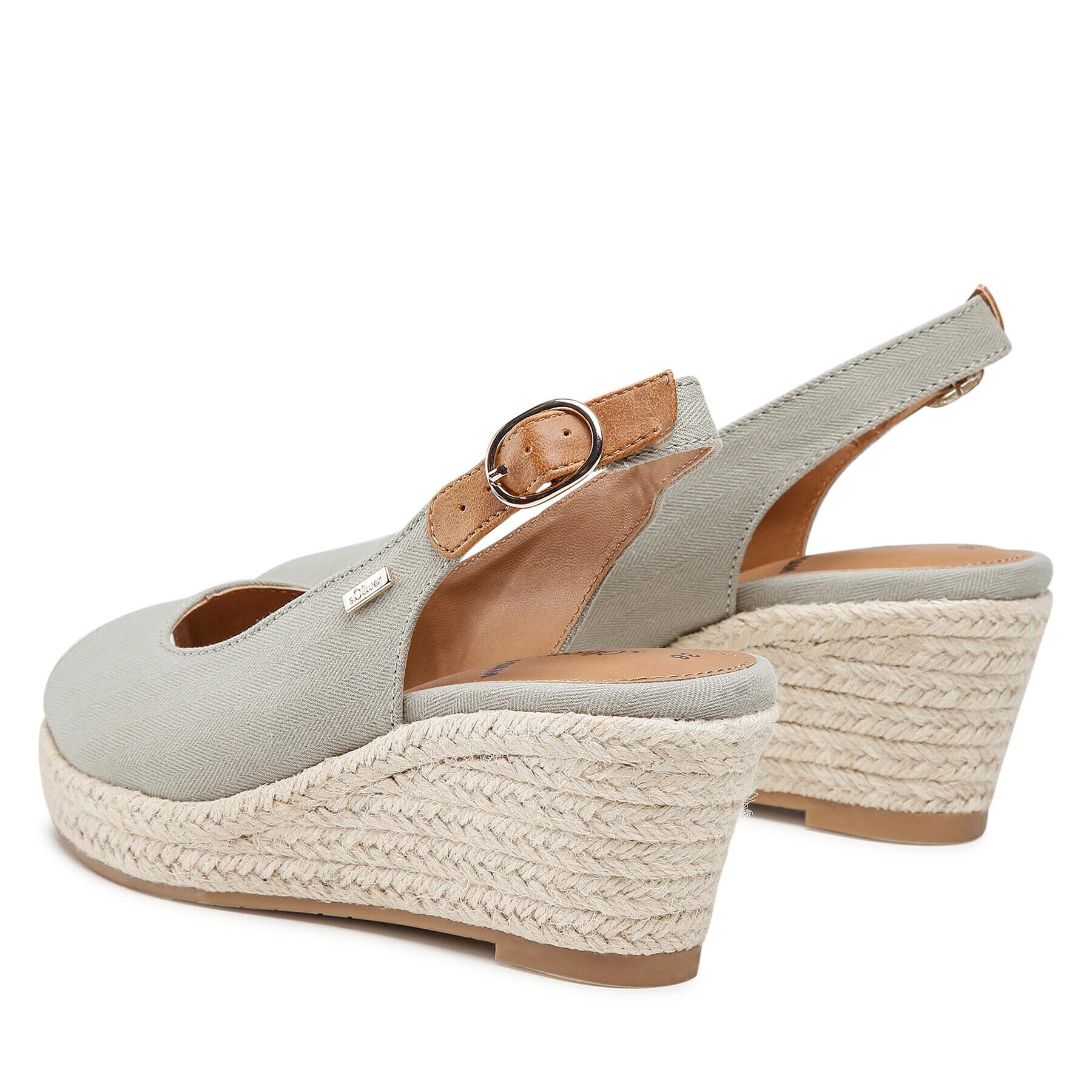 s.Oliver Espadrile 5-29600-28 Verde - Pled.ro