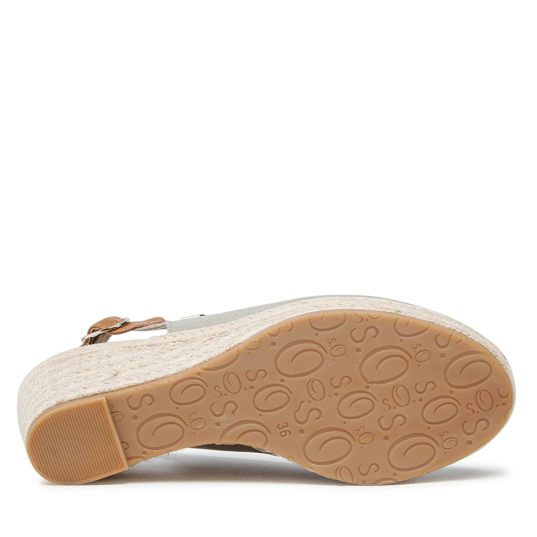 s.Oliver Espadrile 5-29600-28 Verde - Pled.ro