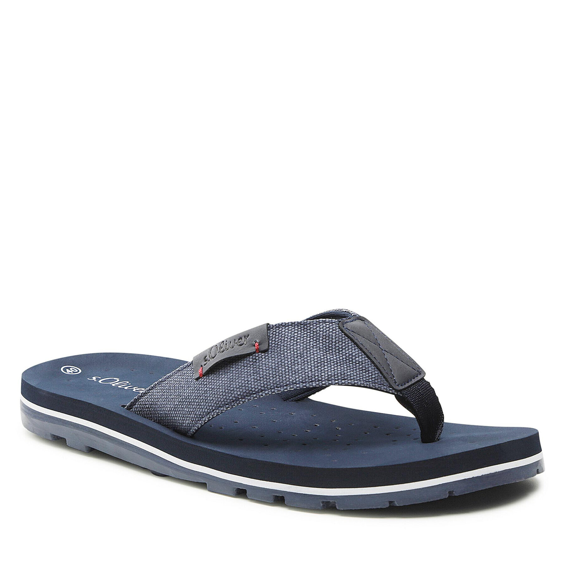 s.Oliver Flip flop 5-17207-28 Bleumarin - Pled.ro