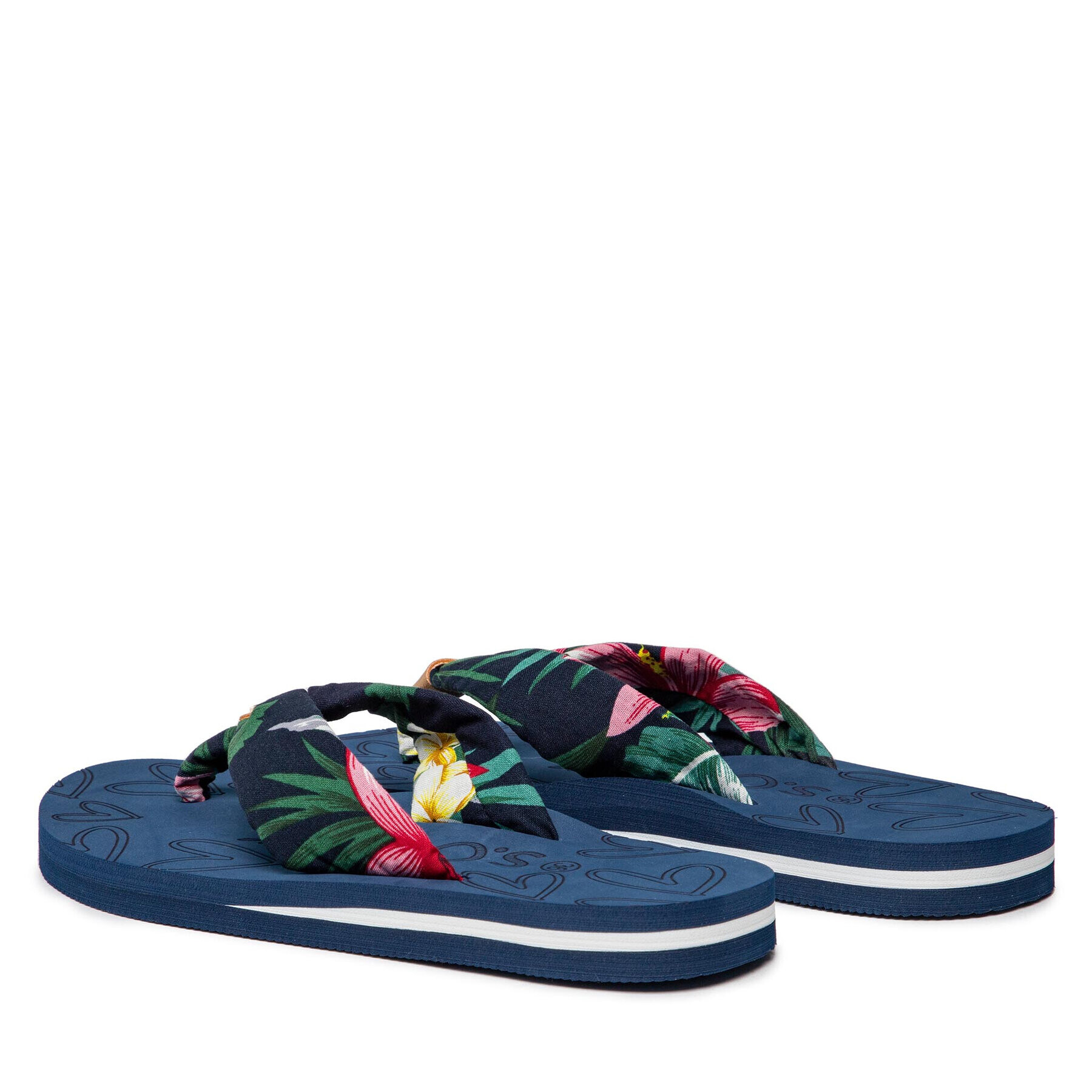 s.Oliver Flip flop 5-27109-38 Bleumarin - Pled.ro