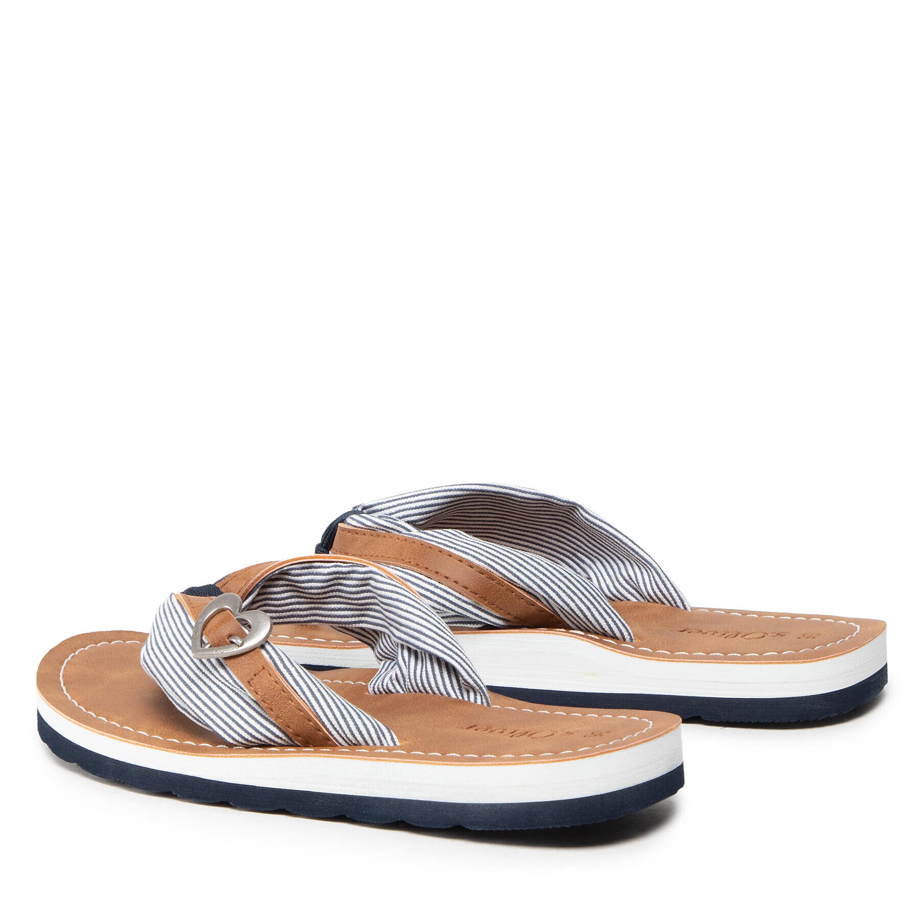 s.Oliver Flip flop 5-27112-38 Bleumarin - Pled.ro