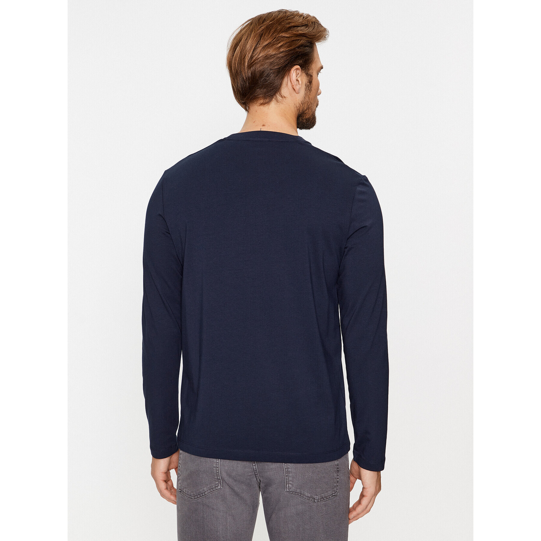 s.Oliver Longsleeve 2135693 Bleumarin Regular Fit - Pled.ro