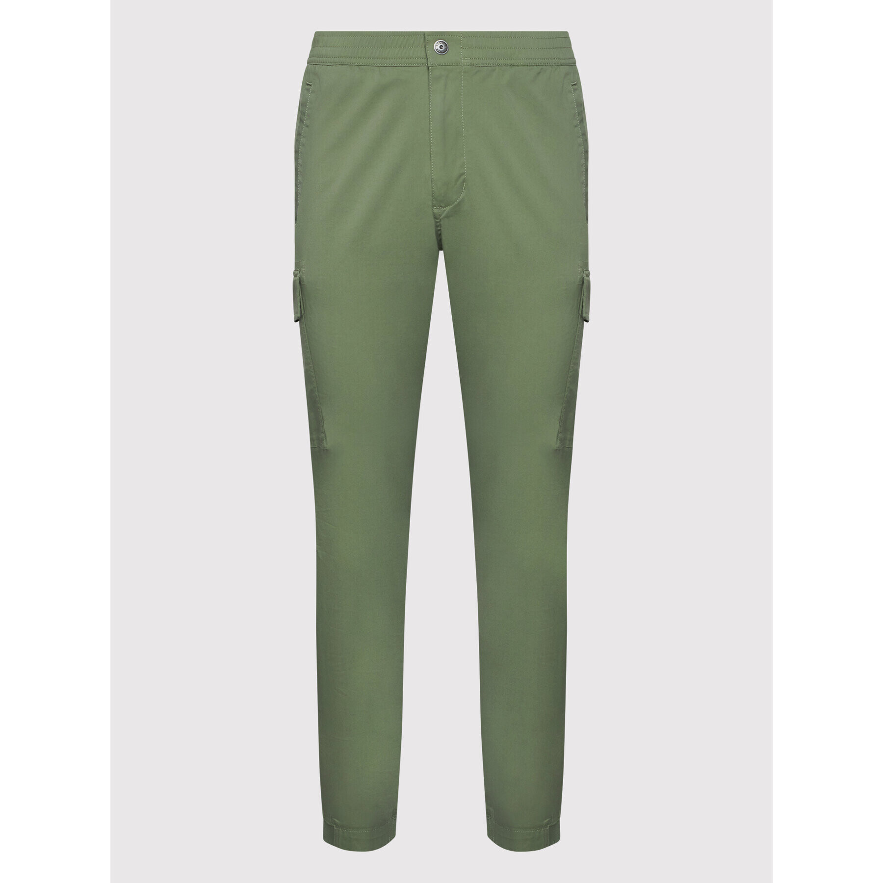 s.Oliver Pantaloni din material 2109836 Verde Relaxed Fit - Pled.ro