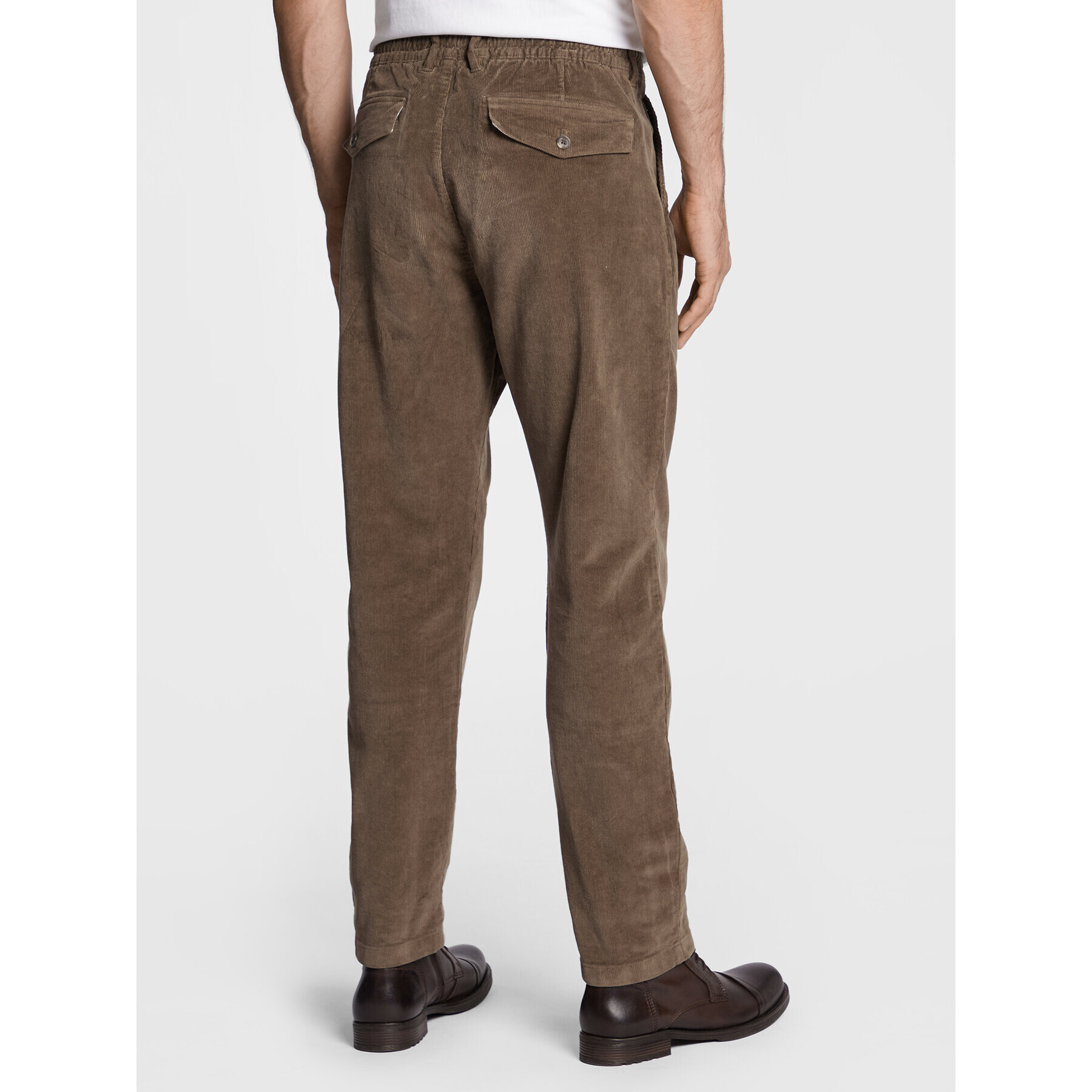 s.Oliver Pantaloni din material 2121837 Maro Relaxed Fit - Pled.ro