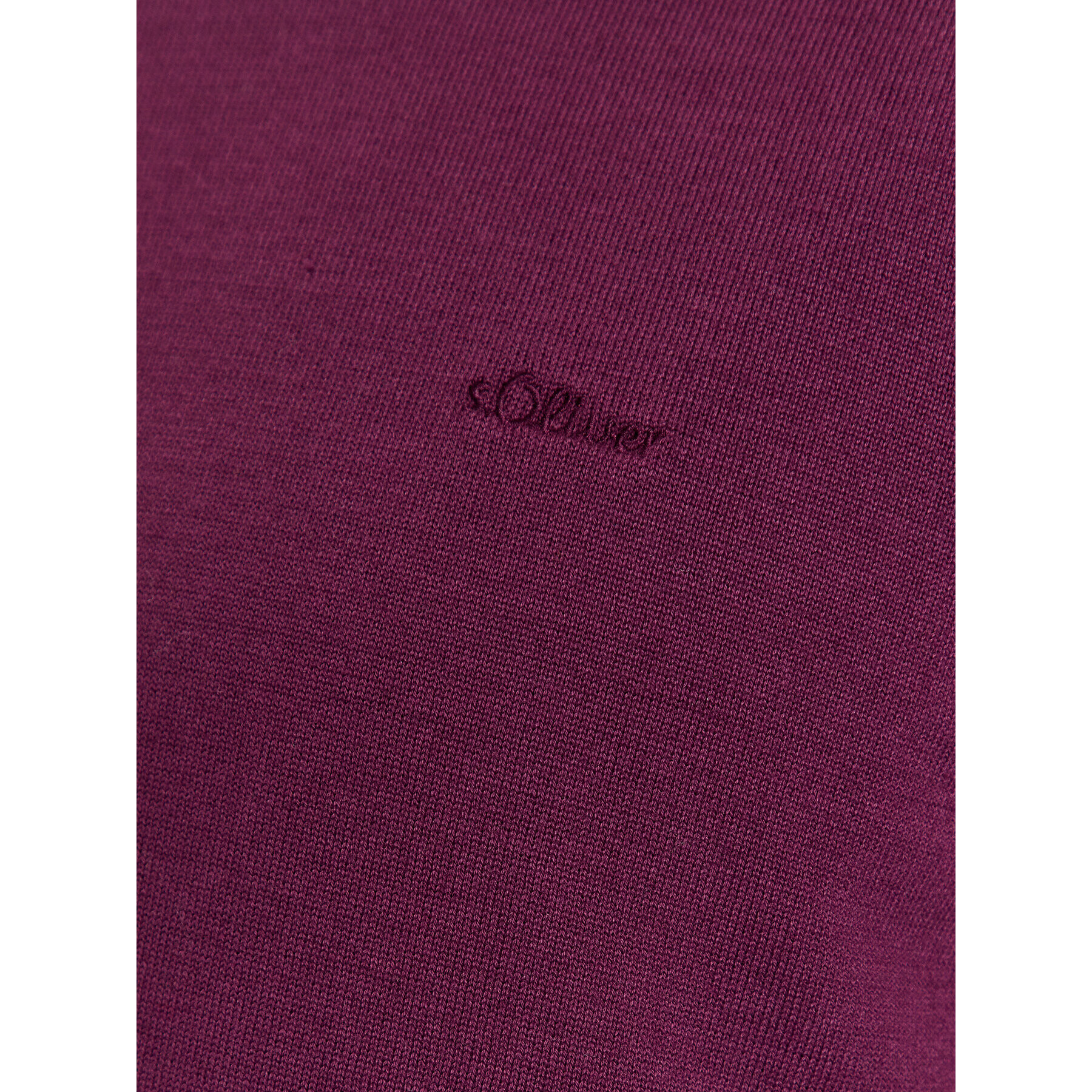 s.Oliver Pulover 2134587 Violet Regular Fit - Pled.ro