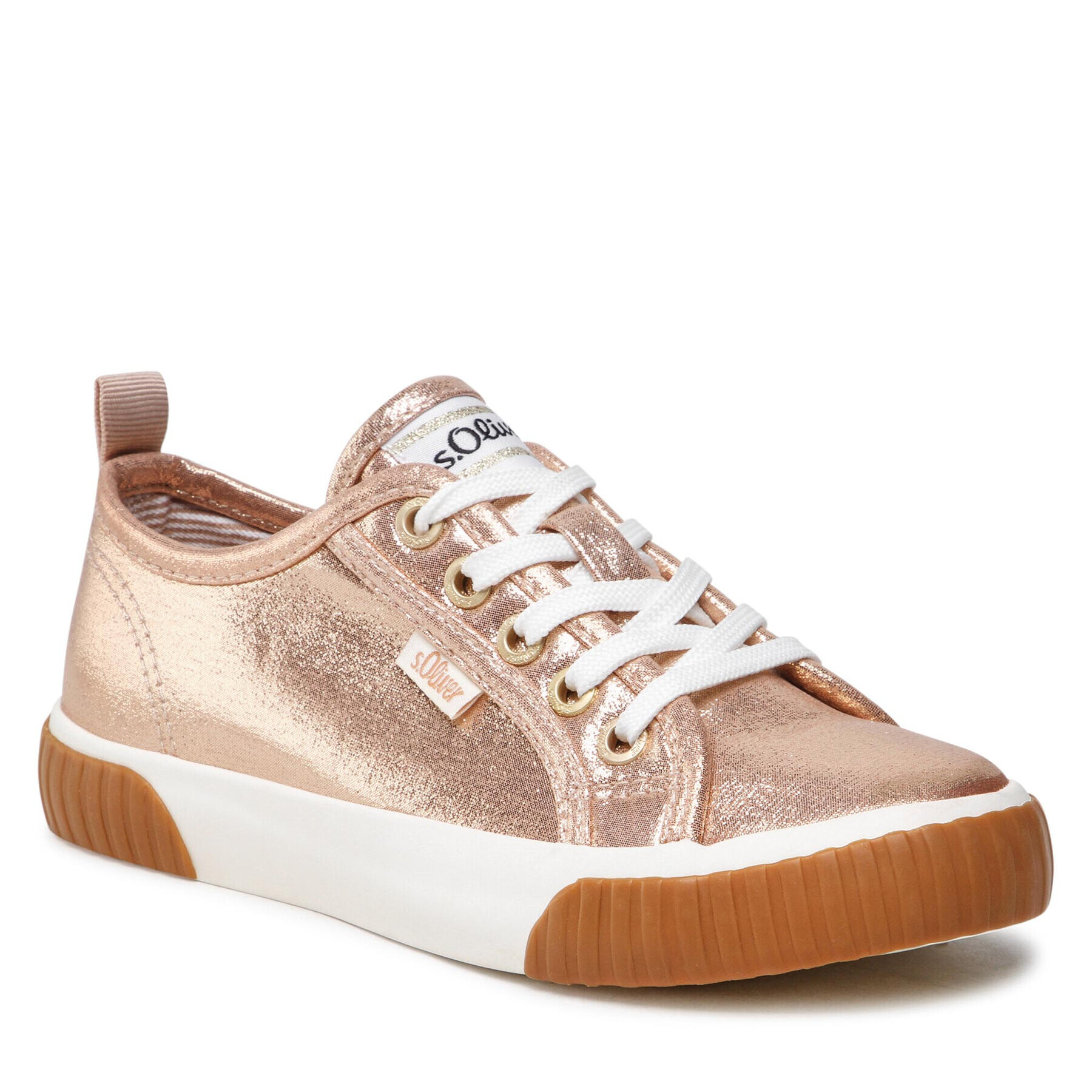 s.Oliver Sneakers 5-43212-28 Auriu - Pled.ro