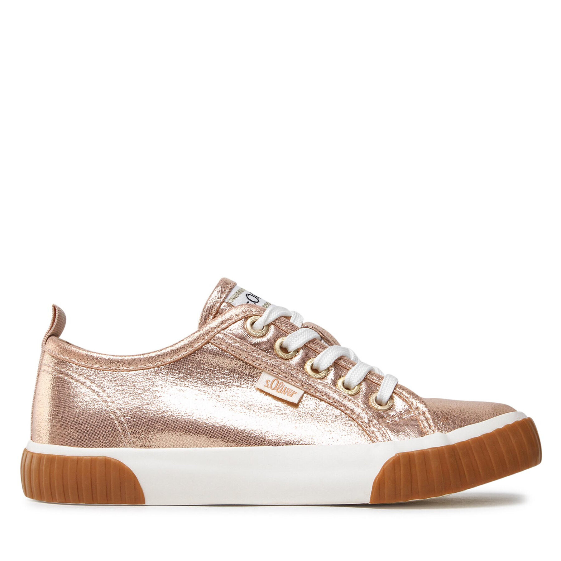 s.Oliver Sneakers 5-43212-28 Auriu - Pled.ro