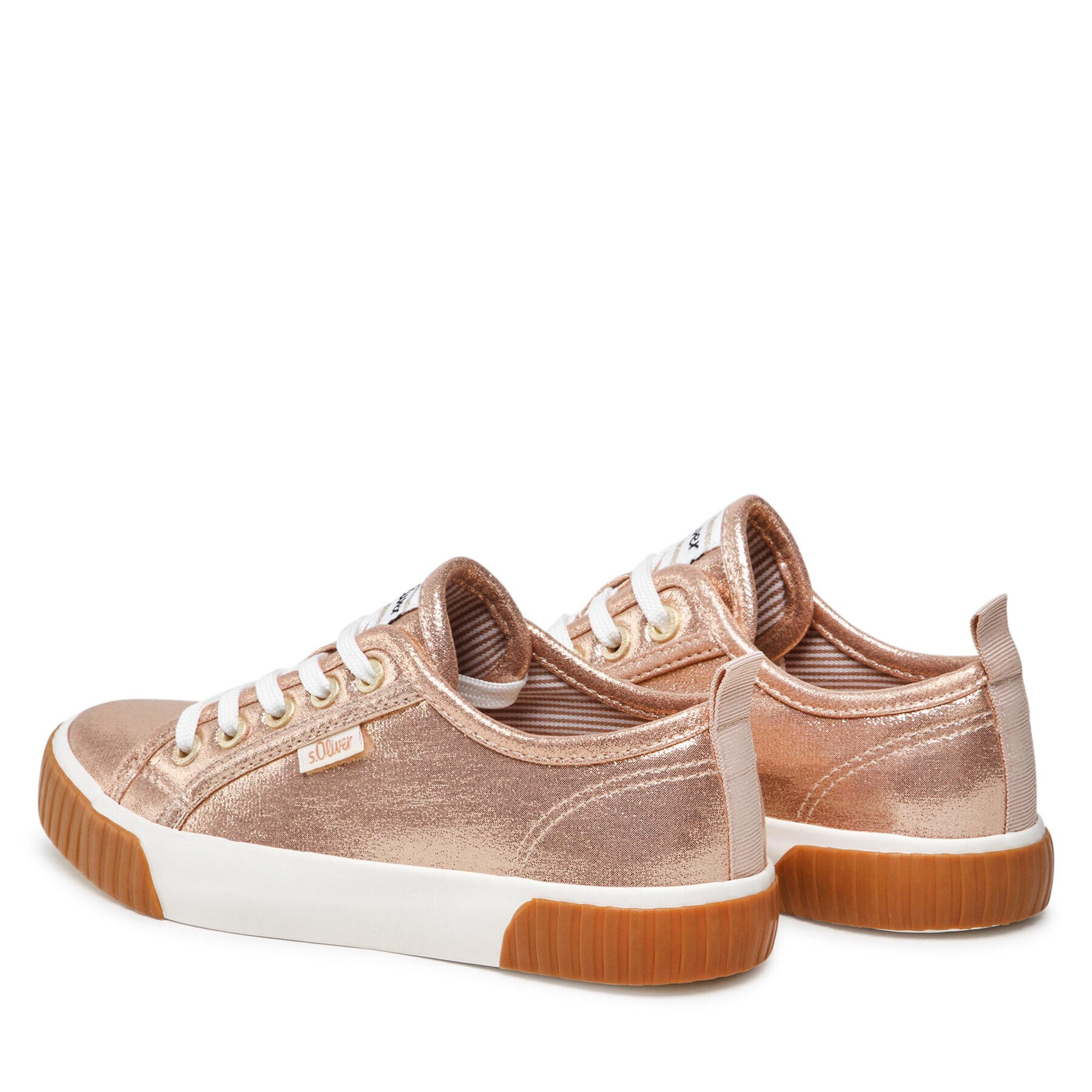 s.Oliver Sneakers 5-43212-28 Auriu - Pled.ro