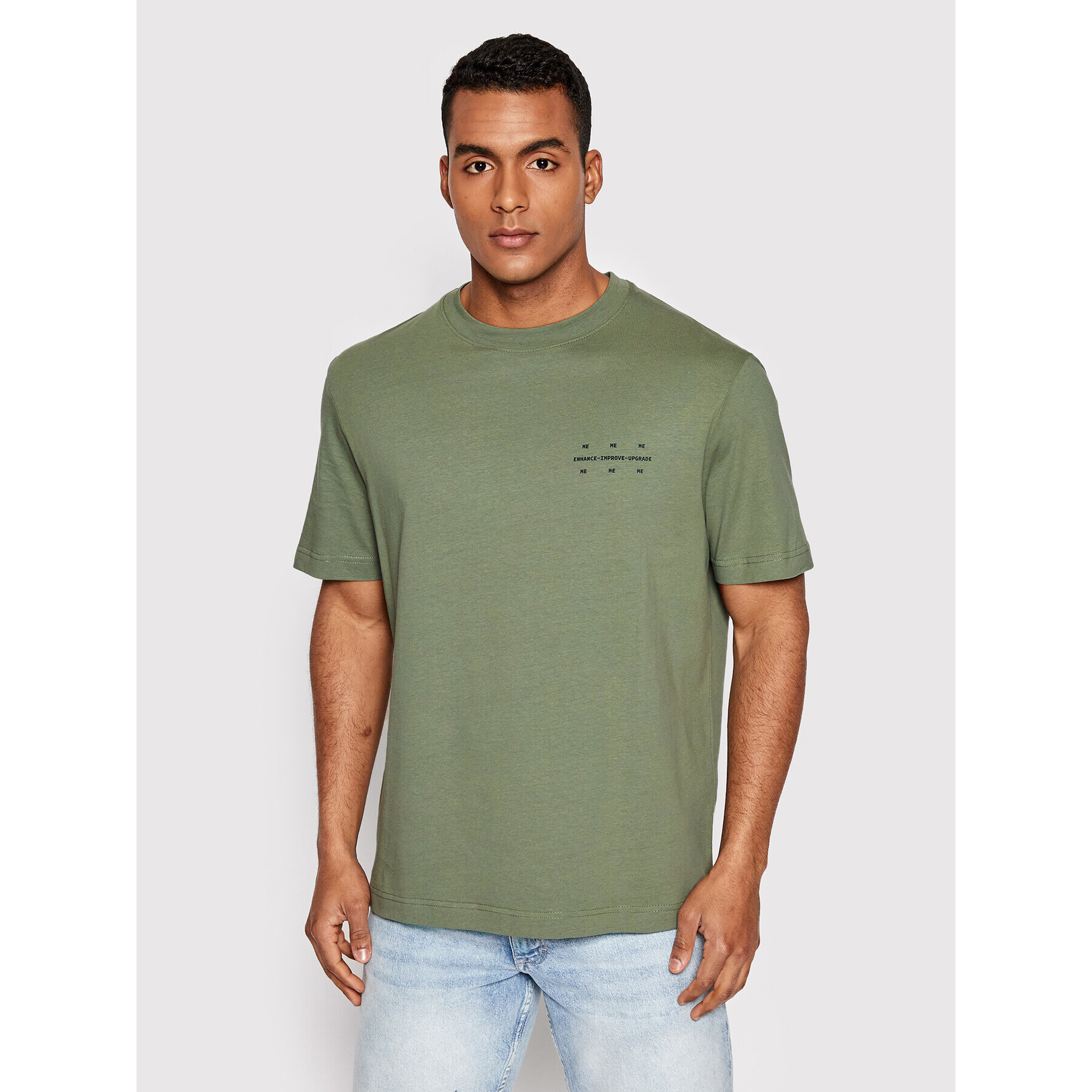 s.Oliver Tricou 2113353 Verde Relaxed Fit - Pled.ro