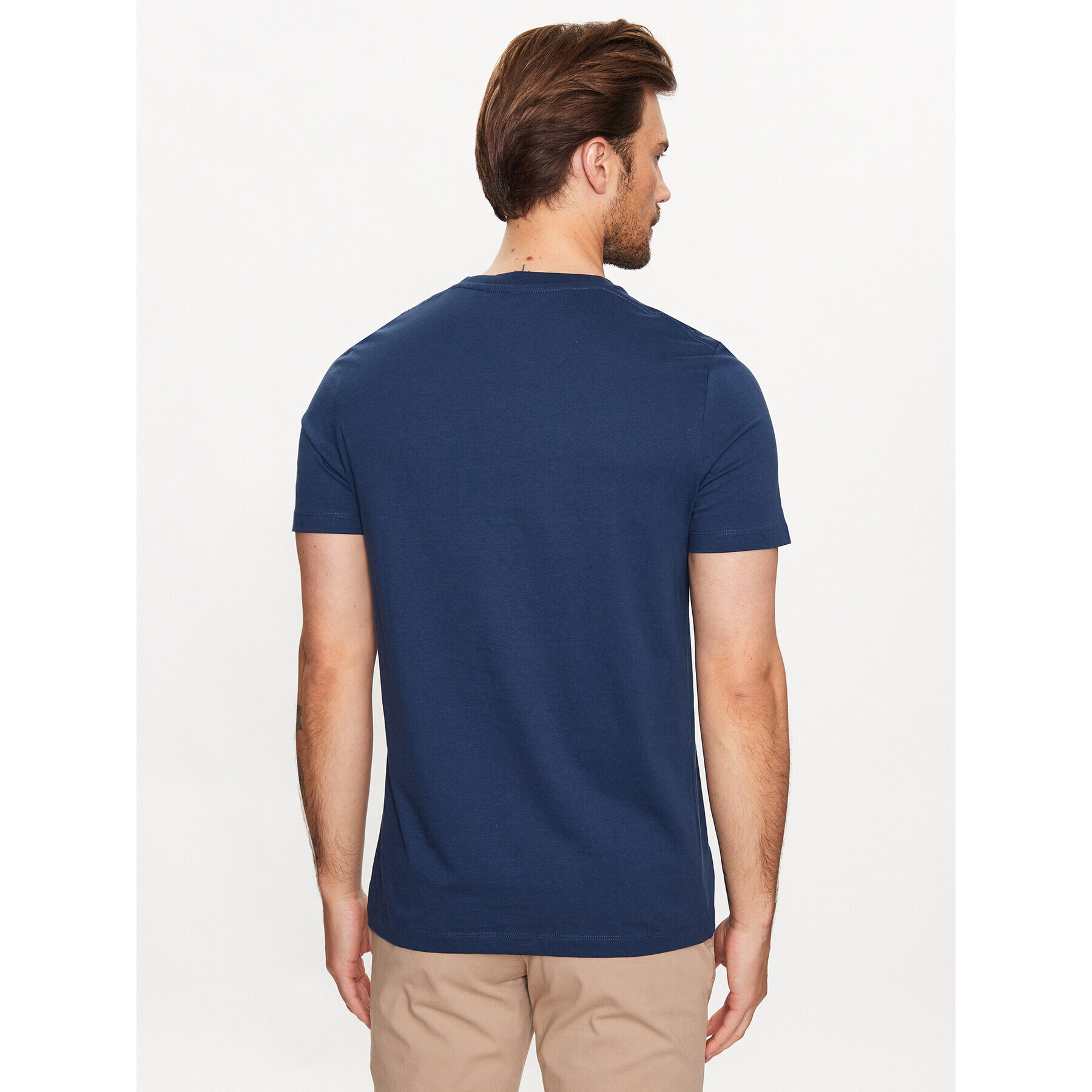 s.Oliver Tricou 2129860 Bleumarin Regular Fit - Pled.ro