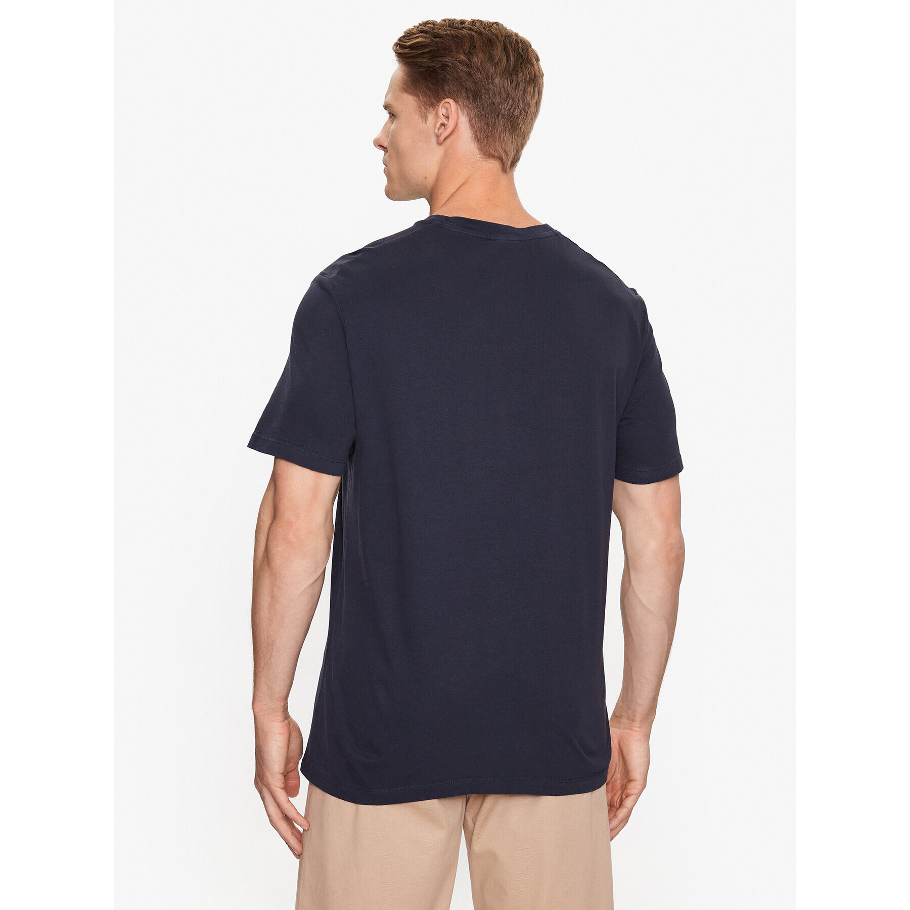 s.Oliver Tricou 2133166 Bleumarin Regular Fit - Pled.ro