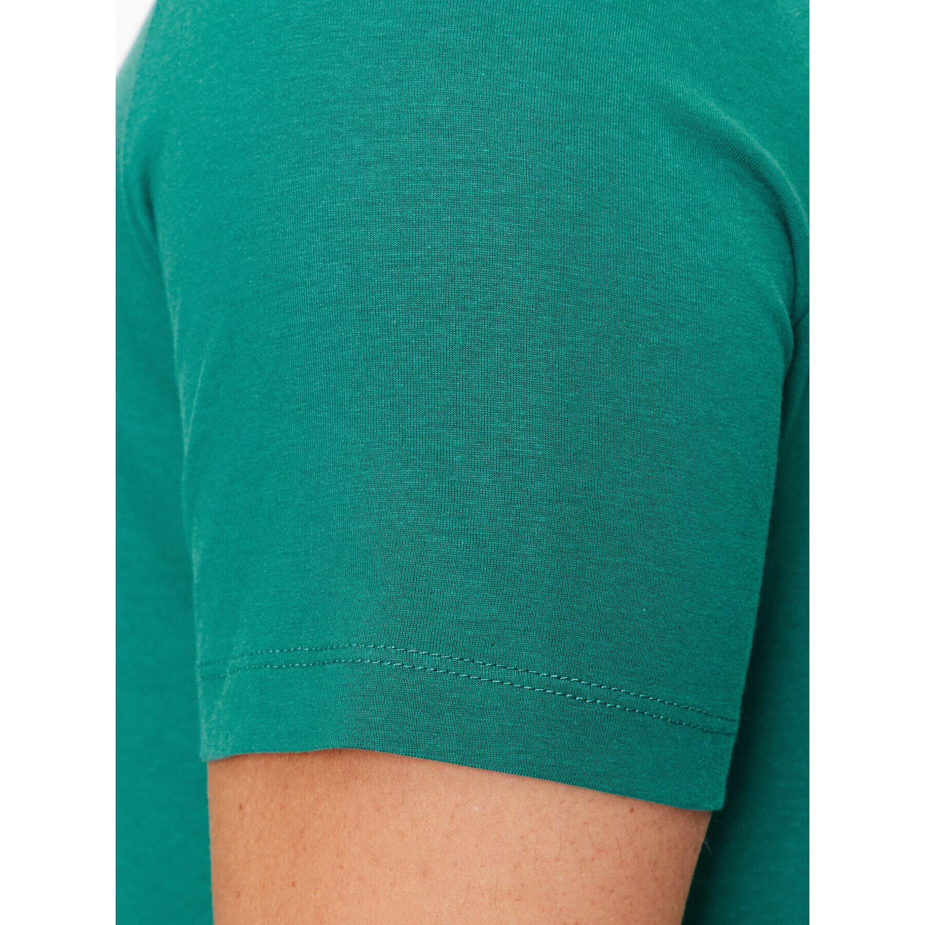 s.Oliver Tricou 2135685 Verde Regular Fit - Pled.ro