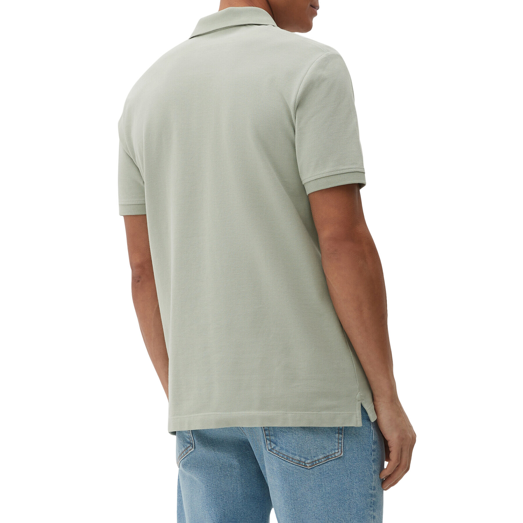 s.Oliver Tricou polo 2129488 Verde Regular Fit - Pled.ro