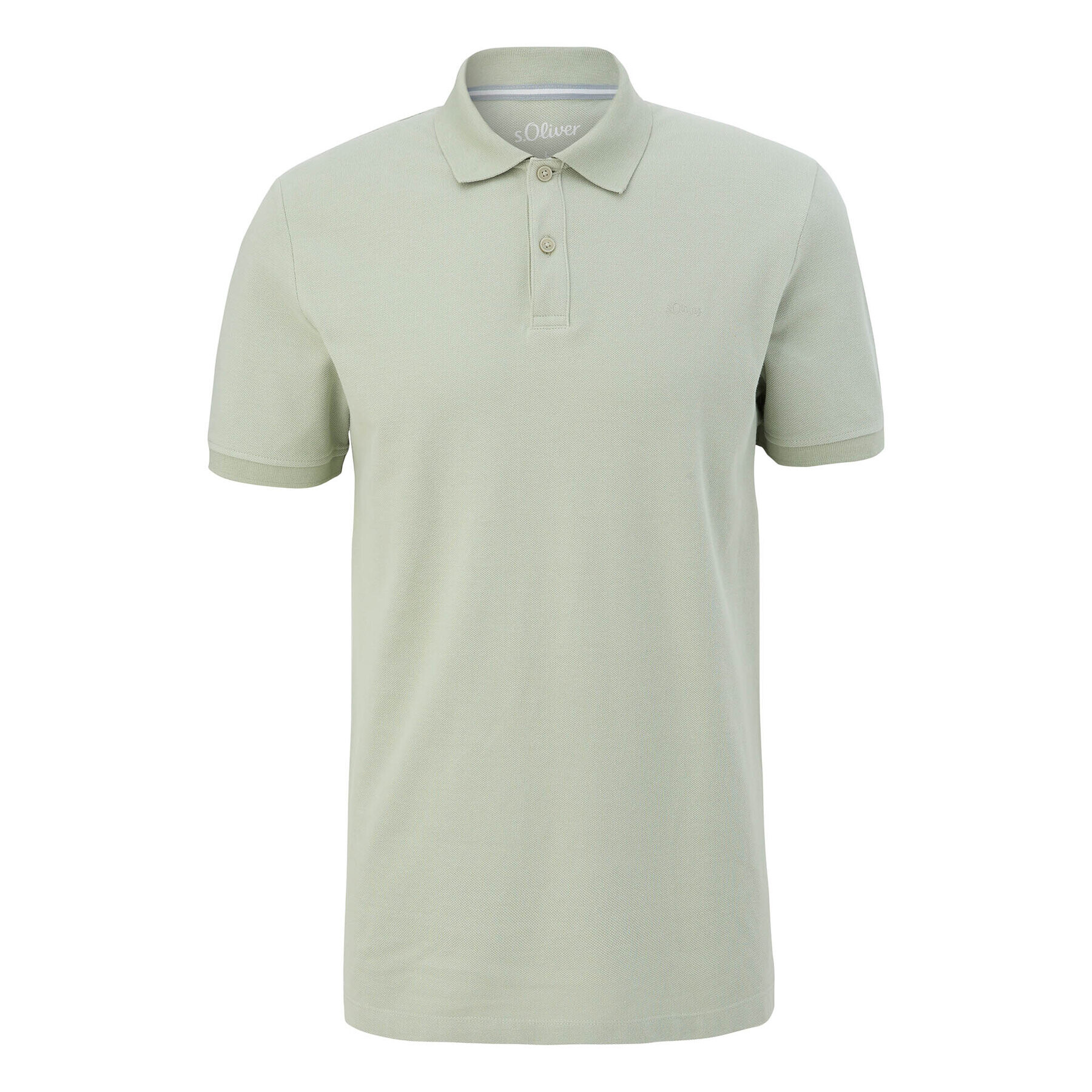 s.Oliver Tricou polo 2129488 Verde Regular Fit - Pled.ro