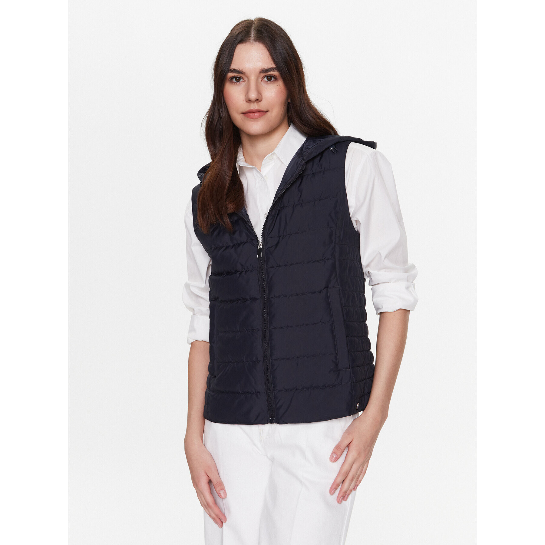 s.Oliver Vestă 2124632 Bleumarin Regular Fit - Pled.ro