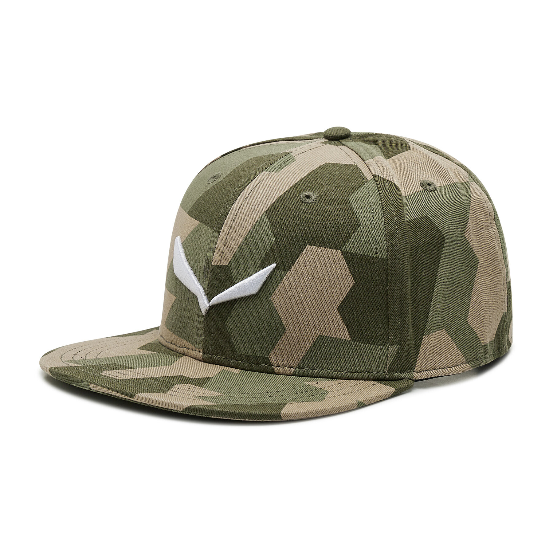 Salewa Șapcă Puez Camou Flat Cap 26482 Verde - Pled.ro