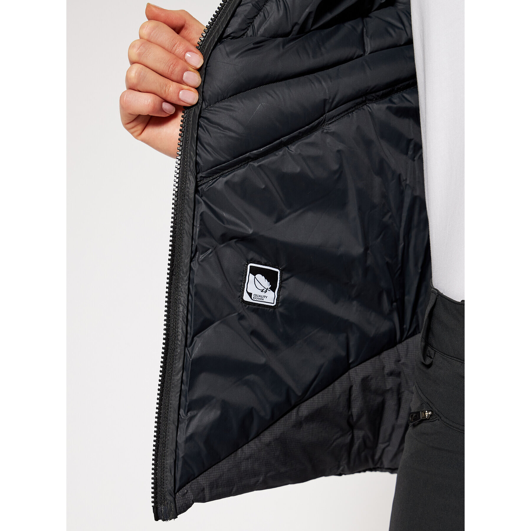 Salewa Geacă din puf Ortles Medium 27162 Negru Regular Fit - Pled.ro