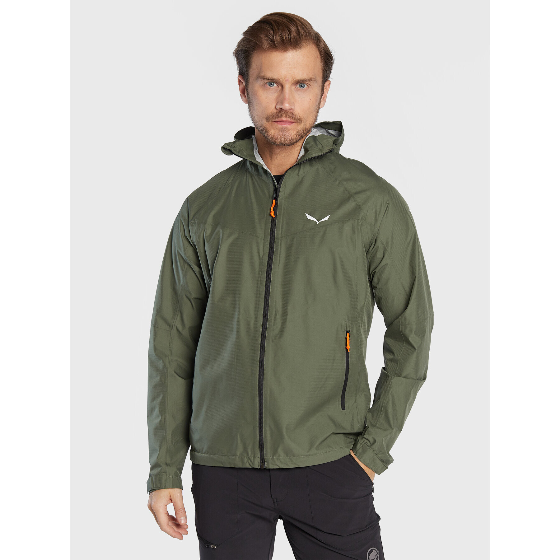 Salewa Geacă outdoor Puez 24545 Verde Regular Fit - Pled.ro