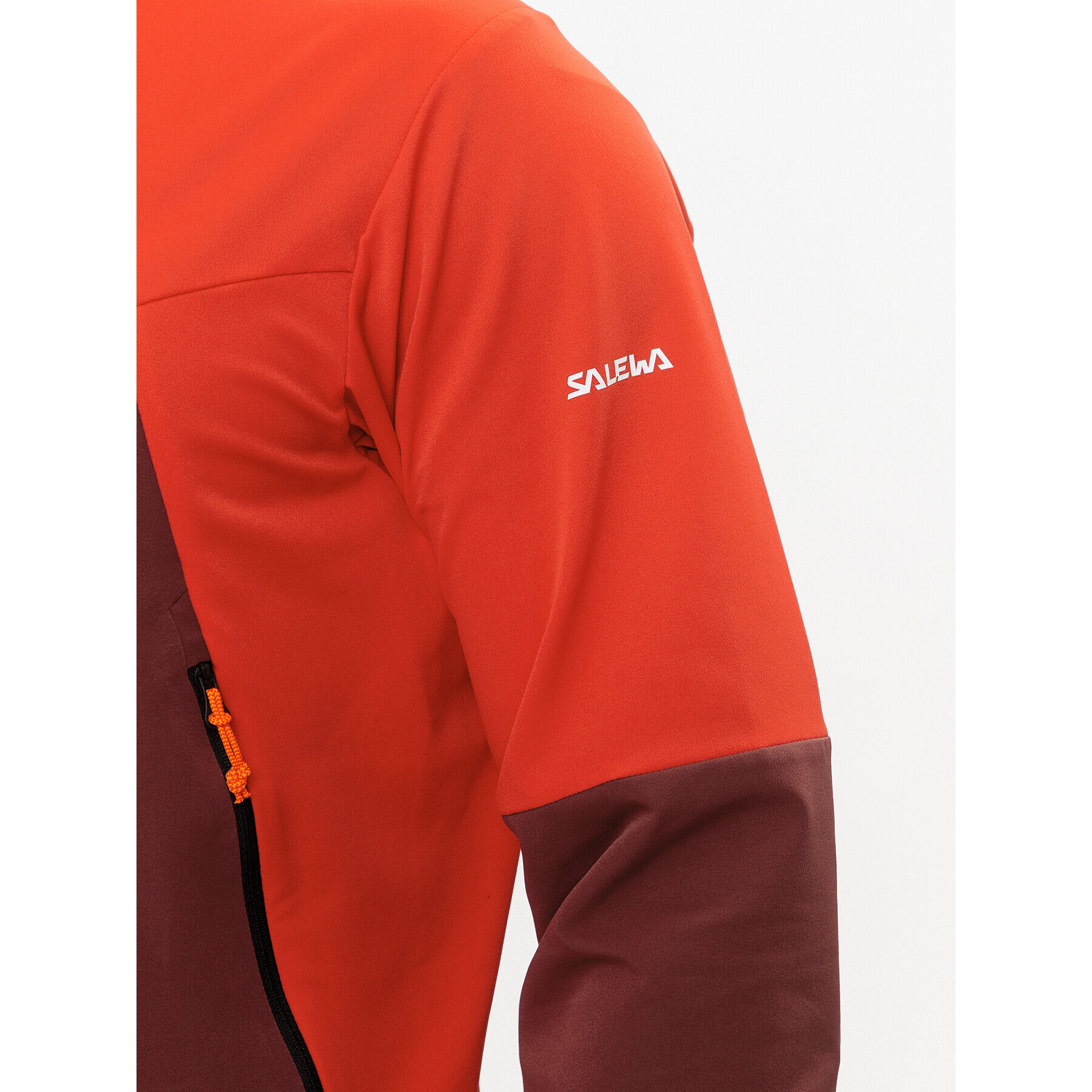 Salewa Geacă softshell Sella DST 28468 Roșu Regular Fit - Pled.ro