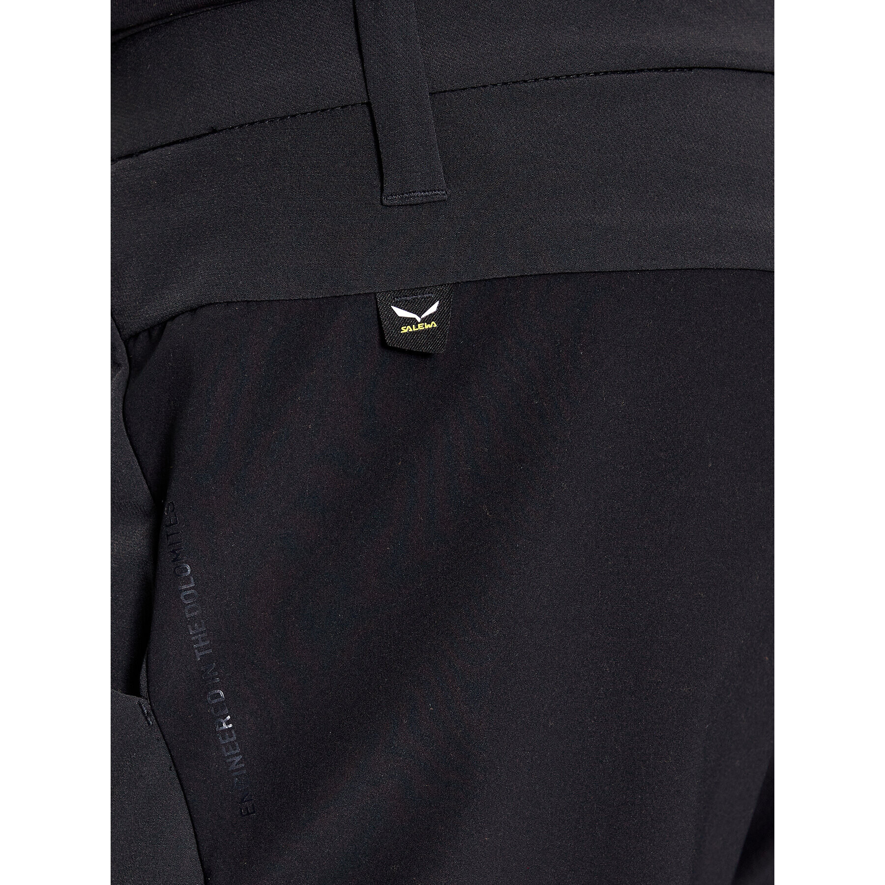 Salewa Pantaloni din material Puez Dst 00-0000028482 Negru Regular Fit - Pled.ro