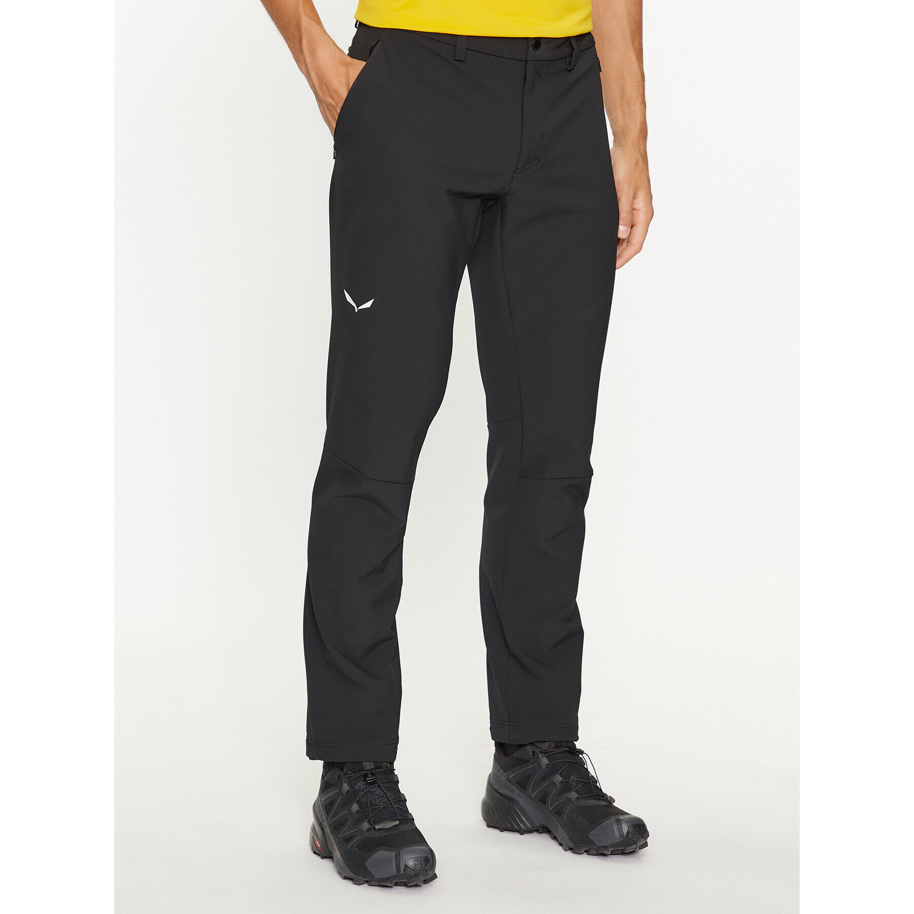 Salewa Pantaloni outdoor 28484 Negru Slim Fit - Pled.ro