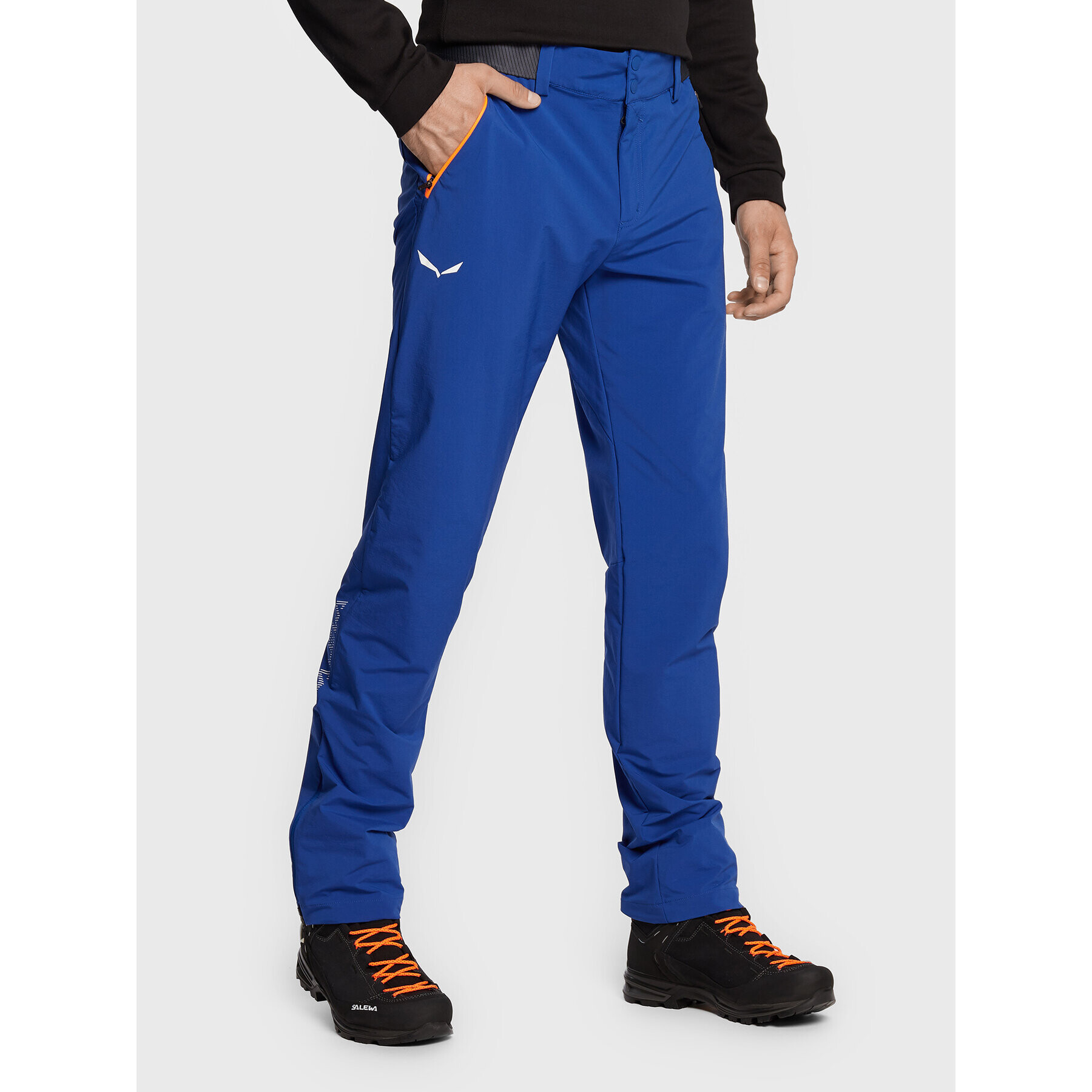 Salewa Pantaloni outdoor Pedroc 3 26955 Bleumarin Regular Fit - Pled.ro