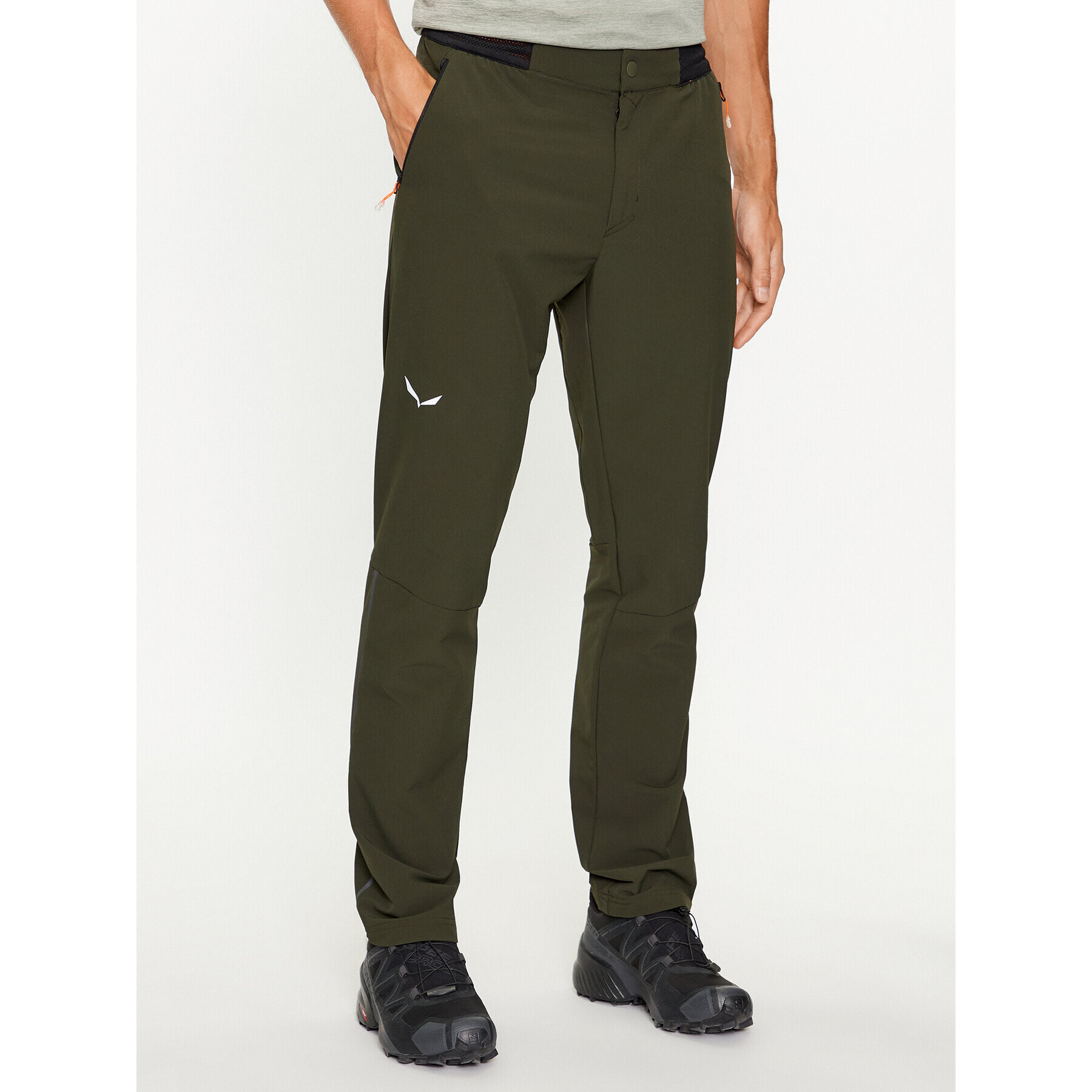 Salewa Pantaloni outdoor Pedroc Dst Reg Pant 00-0000028702 Verde Regular Fit - Pled.ro