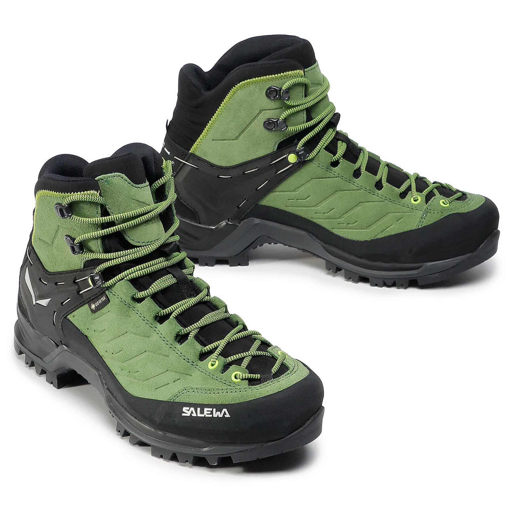 Salewa Trekkings Mtn Trainer Mid Gtx GORE-TEX 63458-5949 Verde - Pled.ro