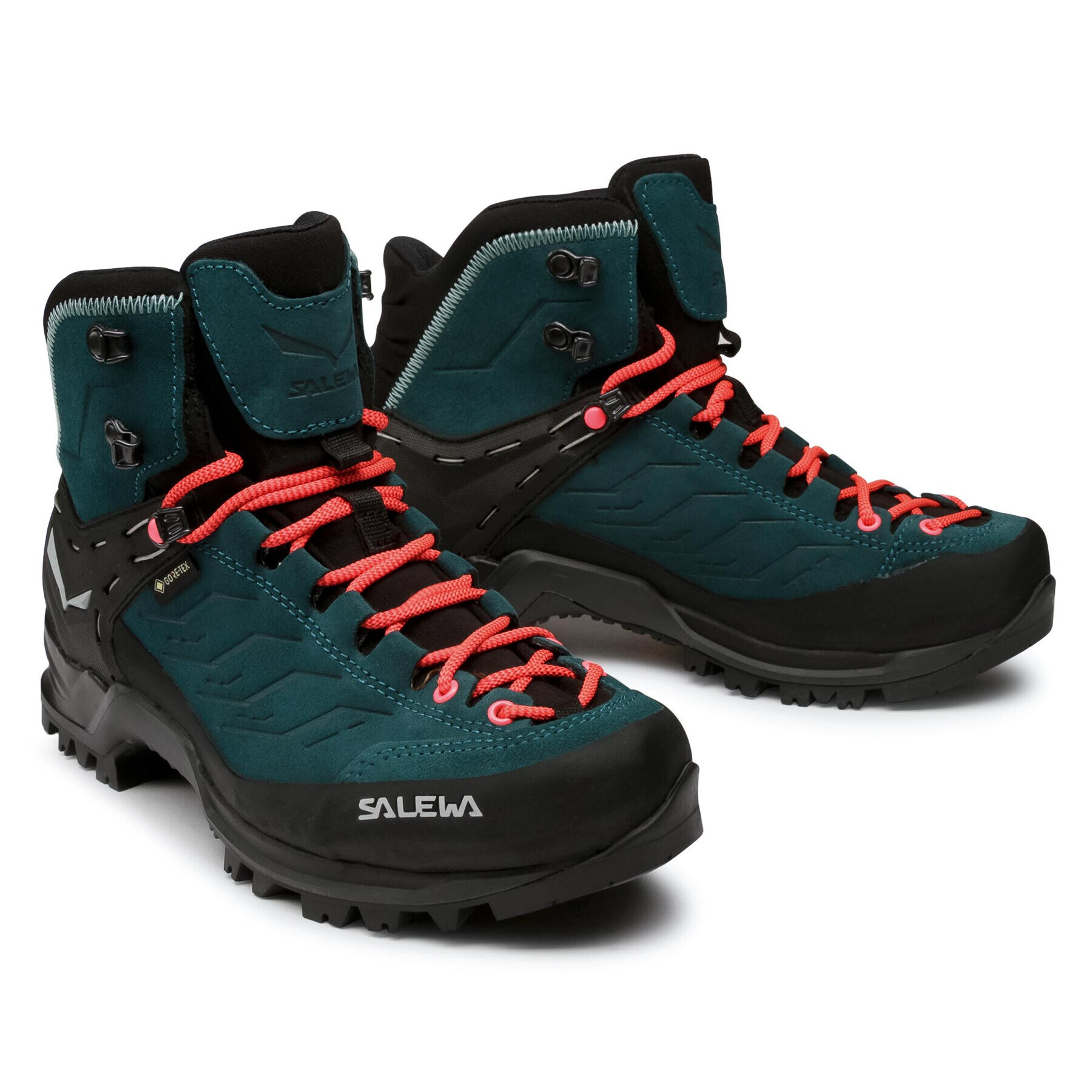 Salewa Trekkings Ws Mtn Trainer Mid Gtx GORE-TEX 63459 8550 Albastru - Pled.ro