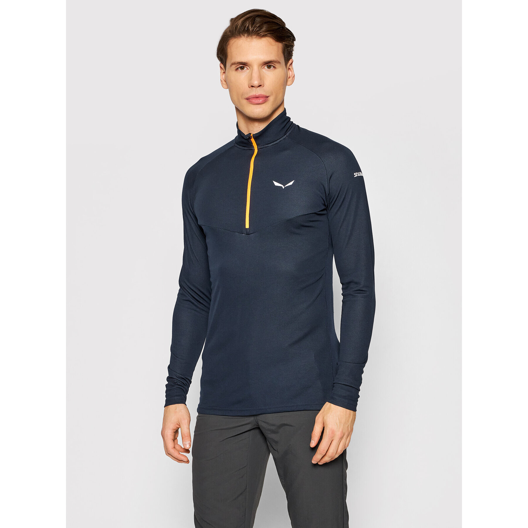 Salewa Tricou tehnic Sennes Dry 26670 Bleumarin Regular Fit - Pled.ro