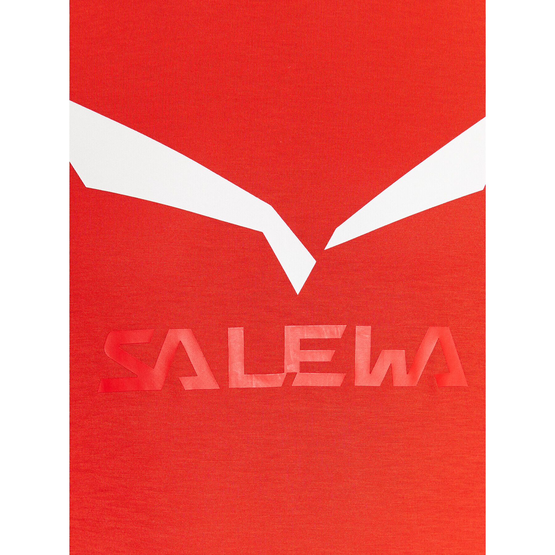 Salewa Tricou tehnic Solidlogo Dry 00-0000027340 Roșu Regular Fit - Pled.ro