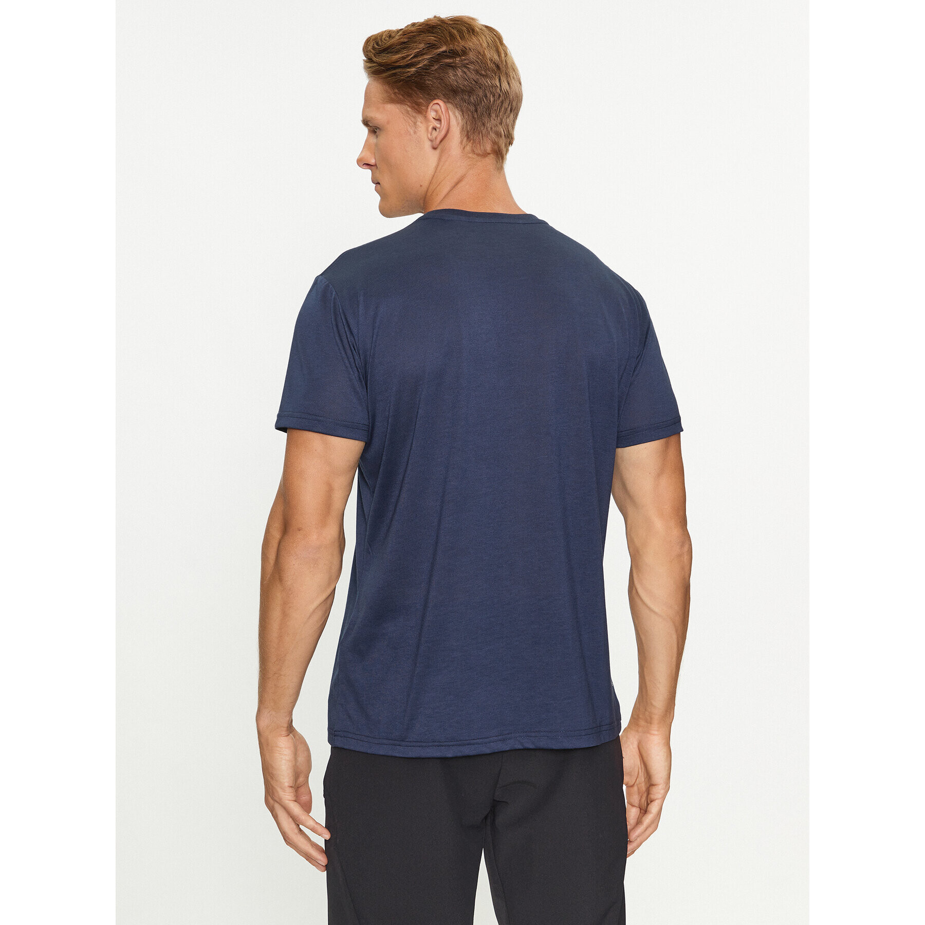 Salewa Tricou tehnic Solidlogo Dry M 00-0000027018 Bleumarin Regular Fit - Pled.ro