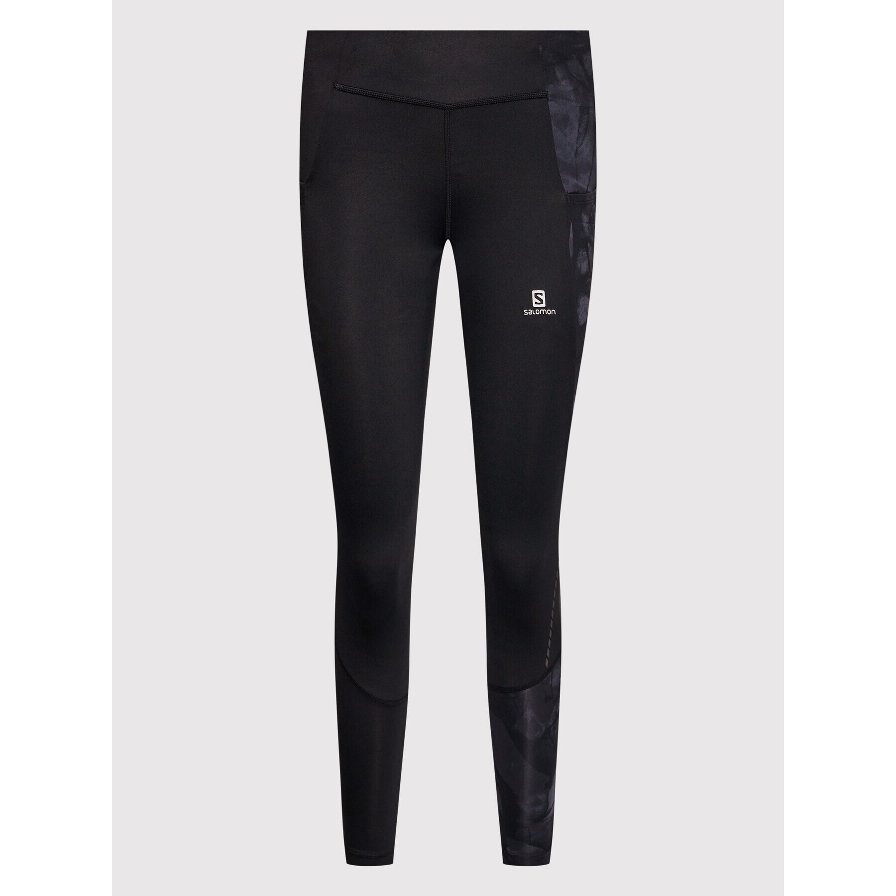 Salomon Colanți Cross Run LC1707300 Negru Slim Fit - Pled.ro