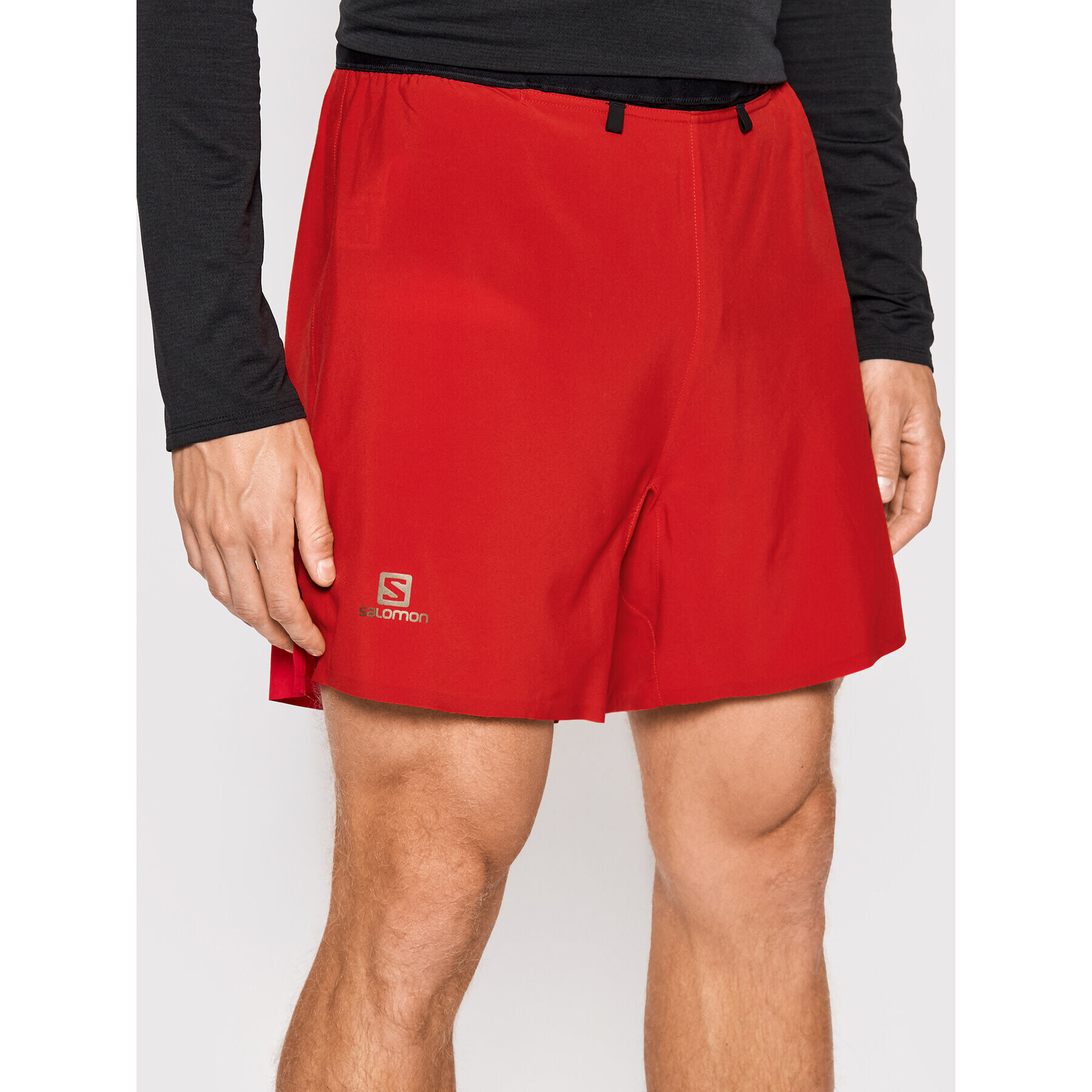 Salomon Pantaloni scurți sport Sense 5 LC1613900 Roșu Active Fit - Pled.ro