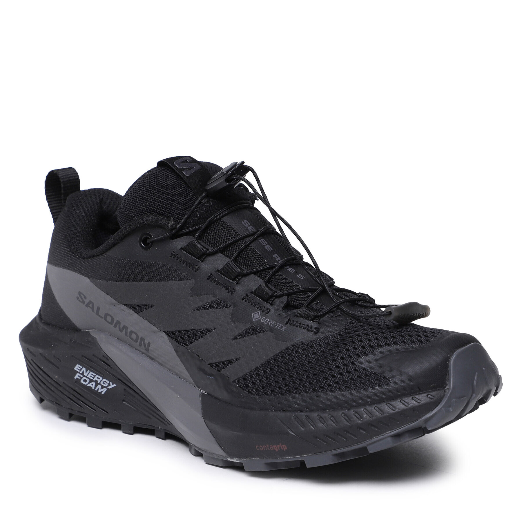 Salomon Pantofi Sense Ride 5 Gore-Tex L47147600 Negru - Pled.ro