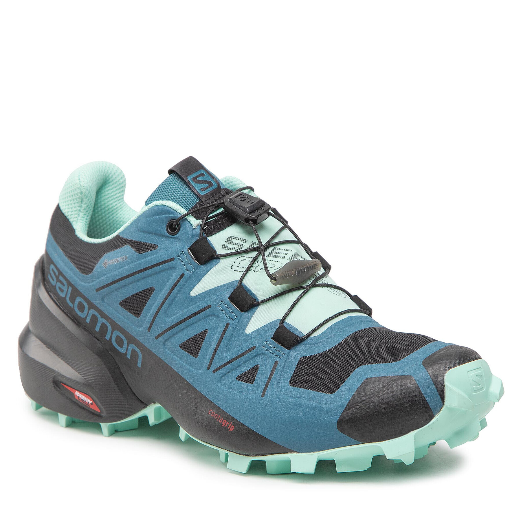 Salomon Pantofi Speedcross 5 Gtx GORE-TEX 416127 20 V0 Verde - Pled.ro