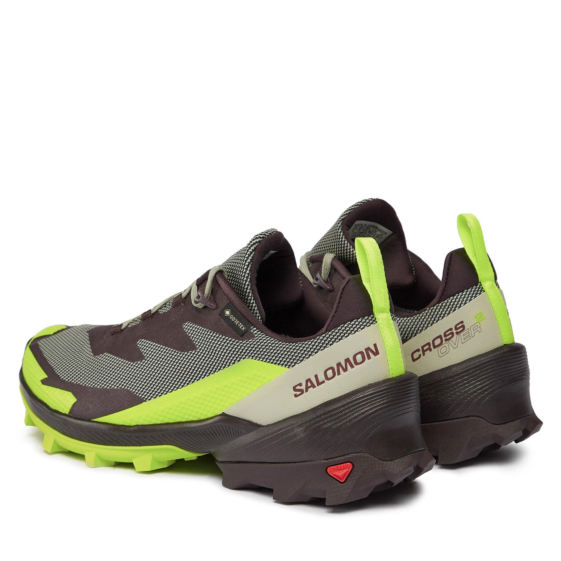 Salomon Trekkings Cross Over 2 GORE-TEX L47268600 Verde - Pled.ro