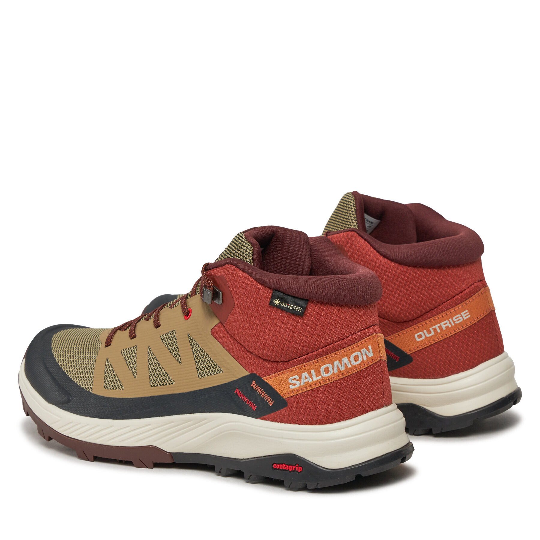 Salomon Trekkings Outrise Mid Gtx L47143700 Maro - Pled.ro