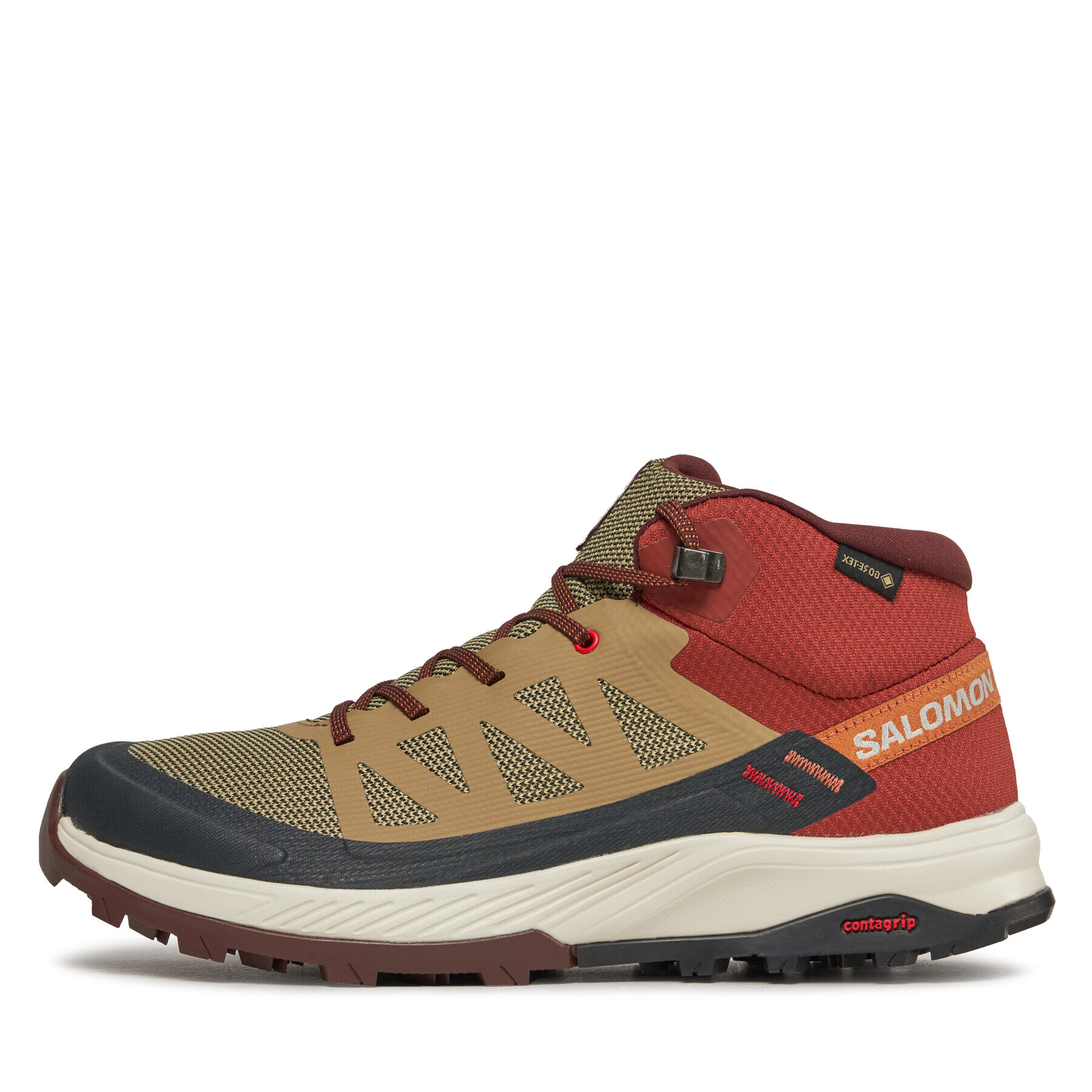 Salomon Trekkings Outrise Mid Gtx L47143700 Maro - Pled.ro