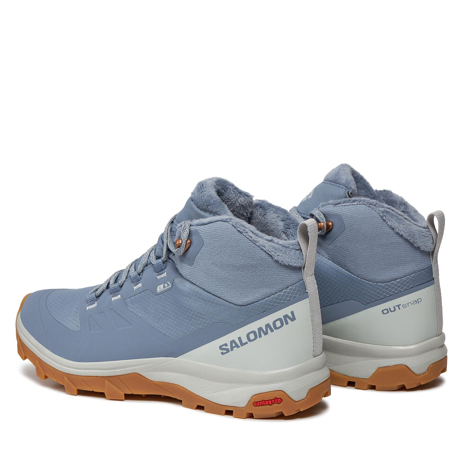 Salomon Trekkings Outsnap Clima™ Waterproof L47289900 Albastru - Pled.ro