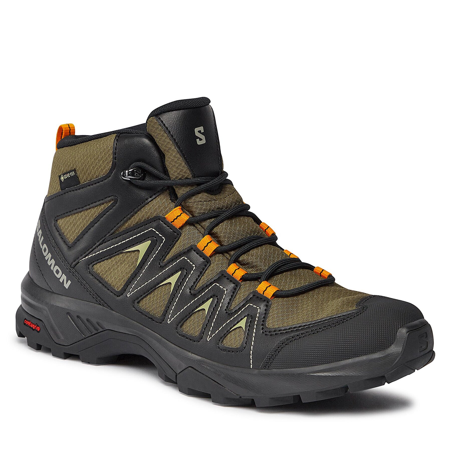 Salomon Trekkings X Braze Mid GORE-TEX L47181000 Verde - Pled.ro