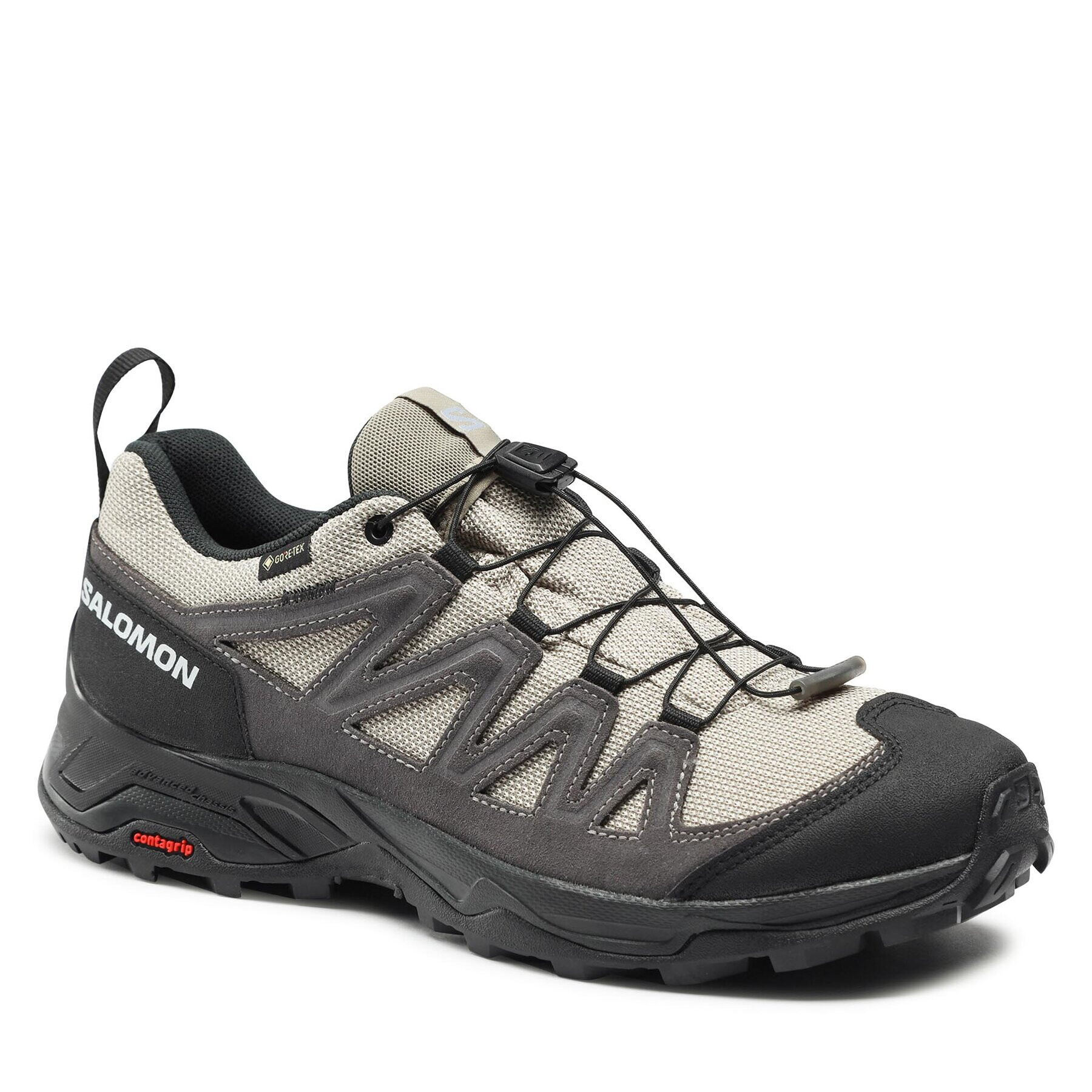 Salomon Trekkings X Ward Leather GORE-TEX L47182100 Maro - Pled.ro