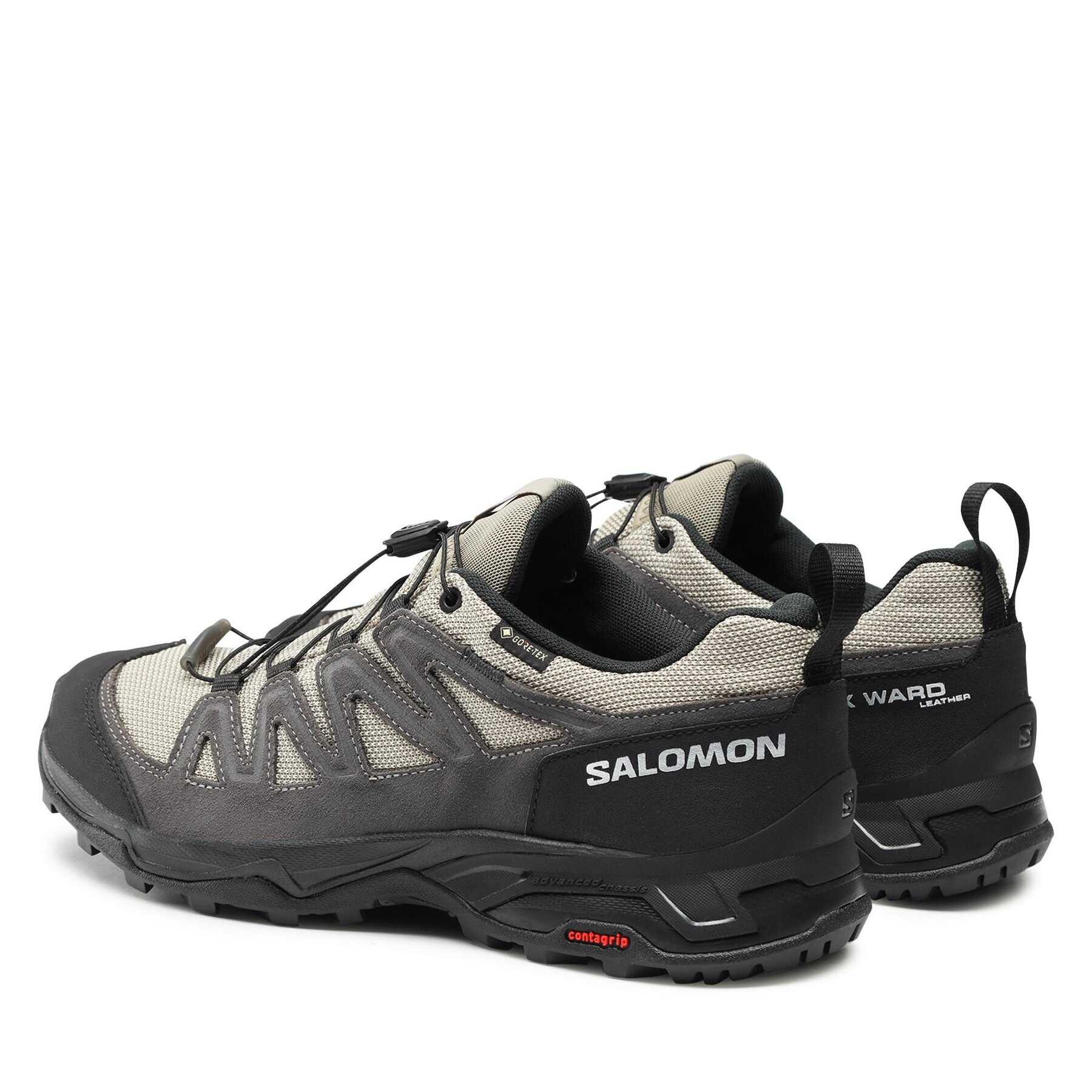 Salomon Trekkings X Ward Leather GORE-TEX L47182100 Maro - Pled.ro