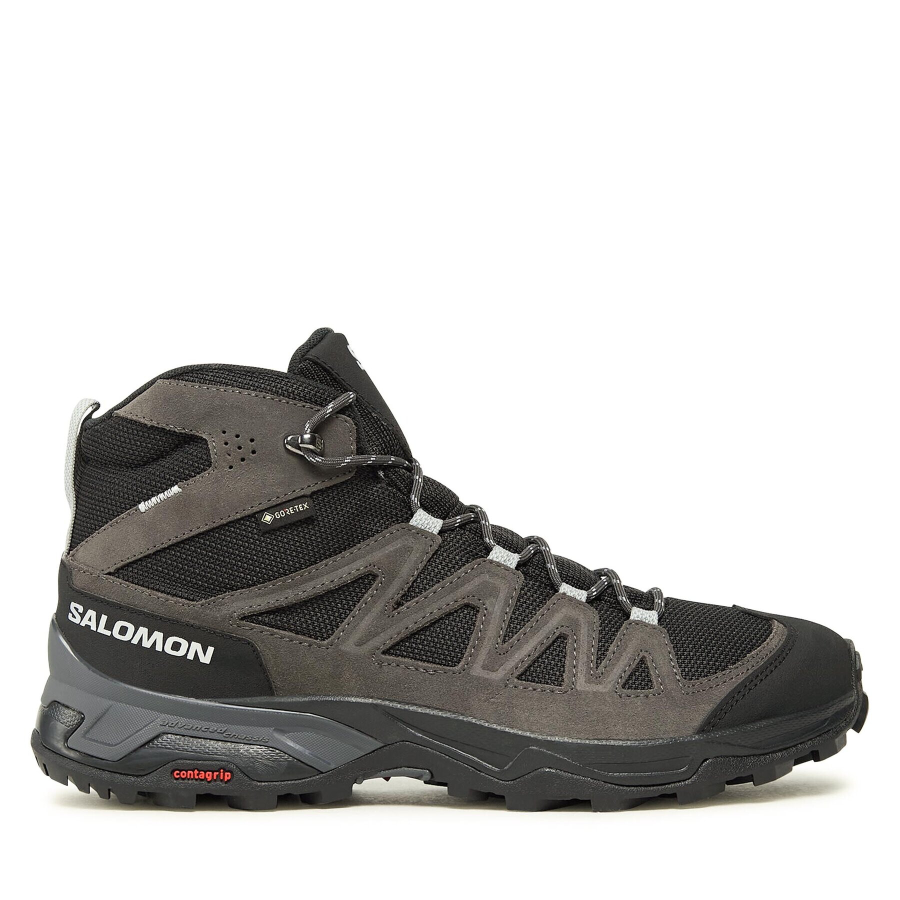 Salomon Trekkings X Ward Leather Mid GORE-TEX L47181700 Gri - Pled.ro