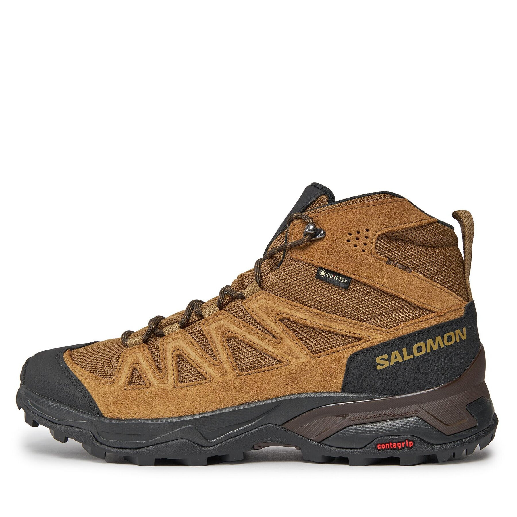 Salomon Trekkings X Ward Leather Mid GORE-TEX L47181800 Maro - Pled.ro