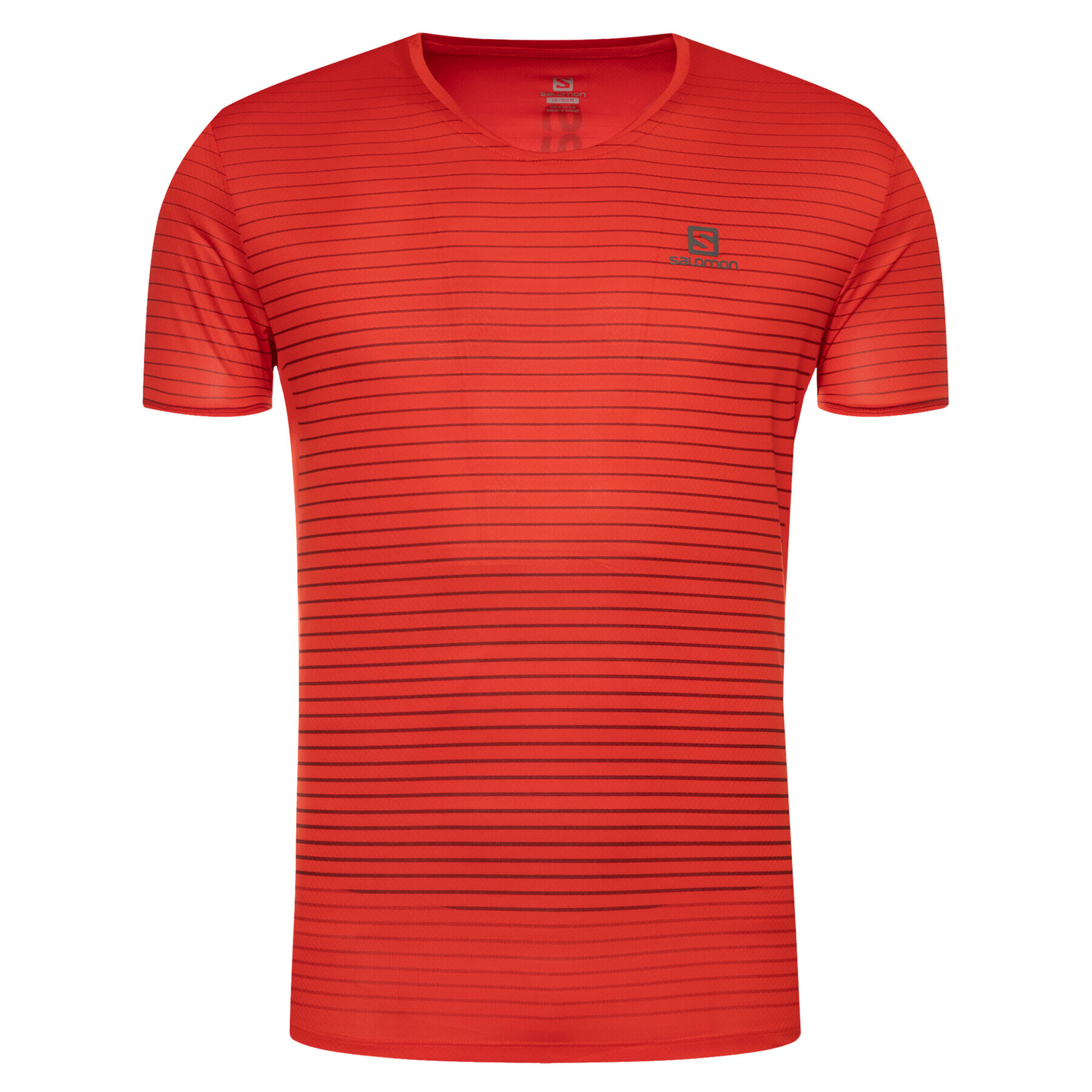 Salomon Tricou tehnic Sense Tee M LC1276100 Roșu Active Fit - Pled.ro