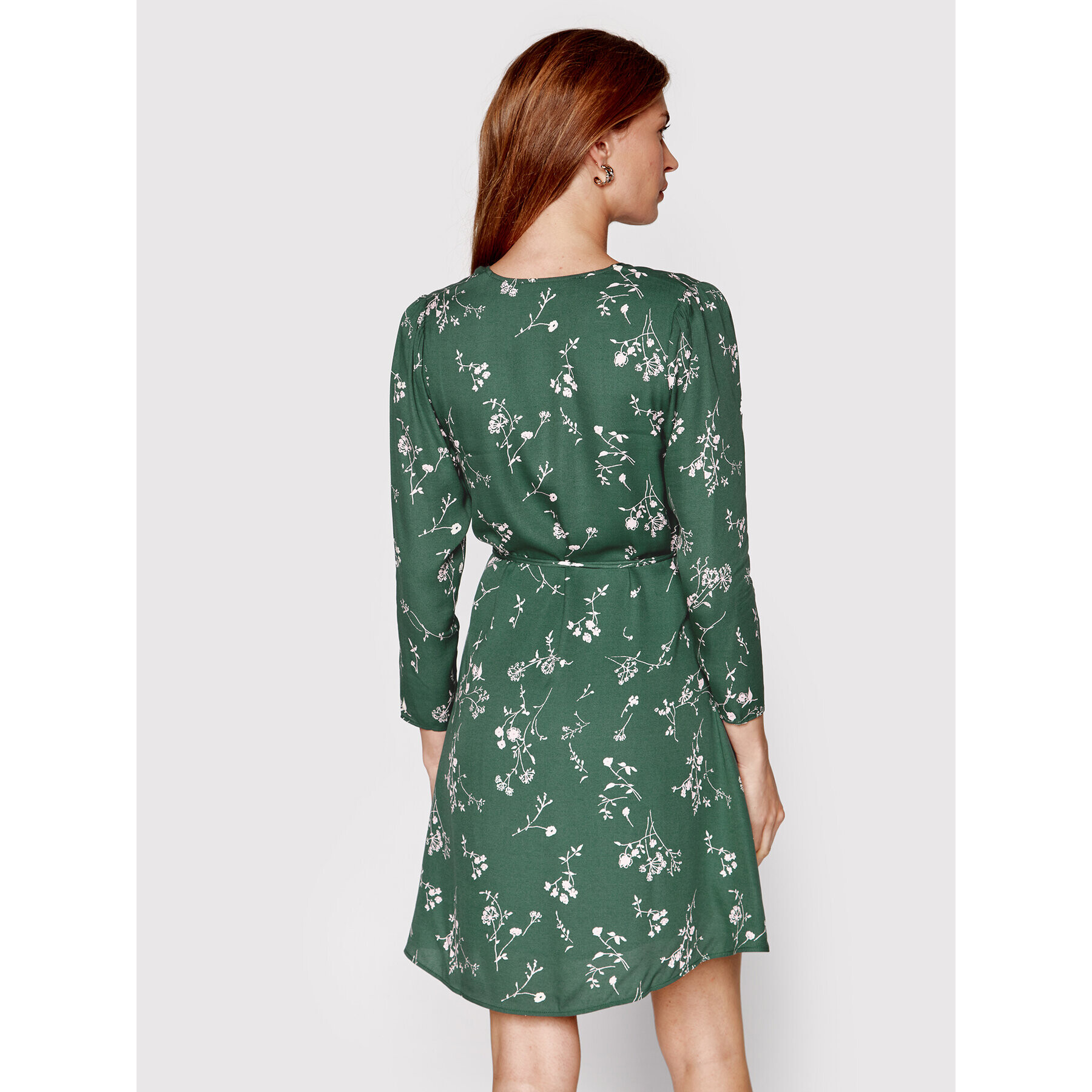 Samsøe Samsøe Rochie de vară Britt F22200187 Verde Regular Fit - Pled.ro