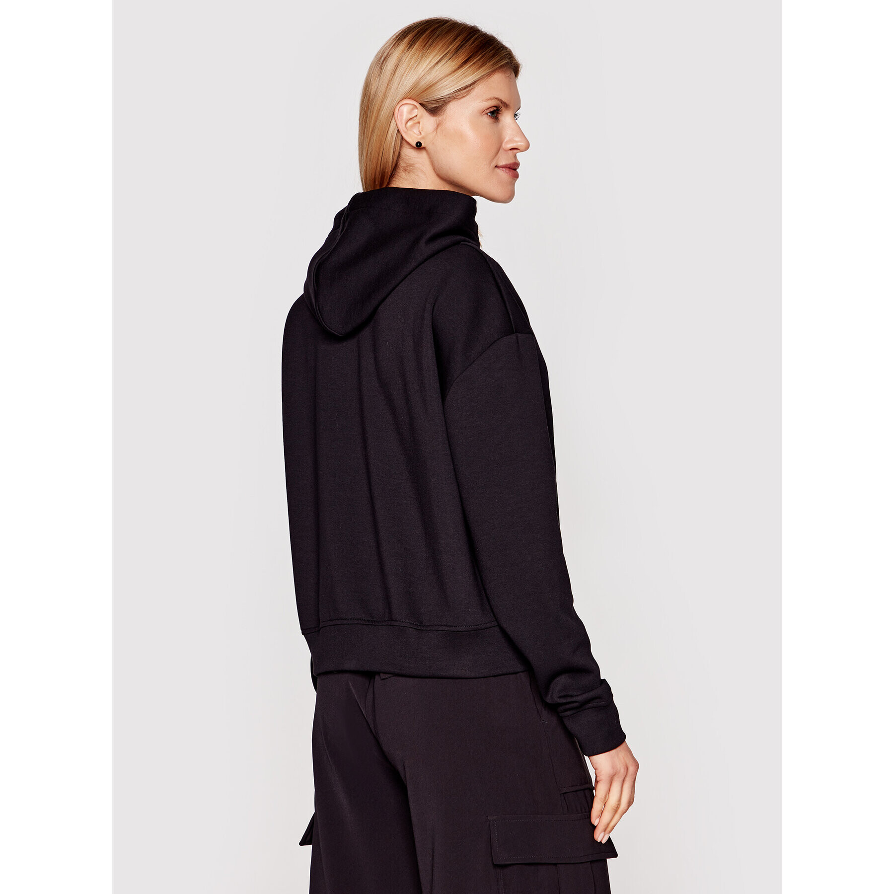 Samsøe Samsøe Bluză Kelsey F00018001 Negru Relaxed Fit - Pled.ro