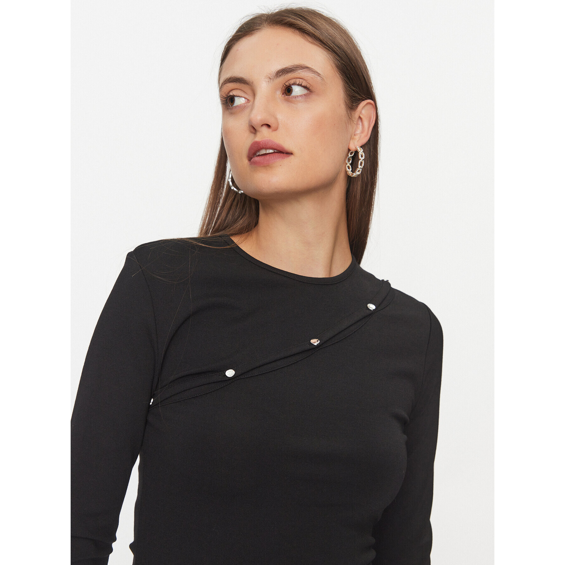 Samsøe Samsøe Bluză Luanne F23300128 Negru Regular Fit - Pled.ro