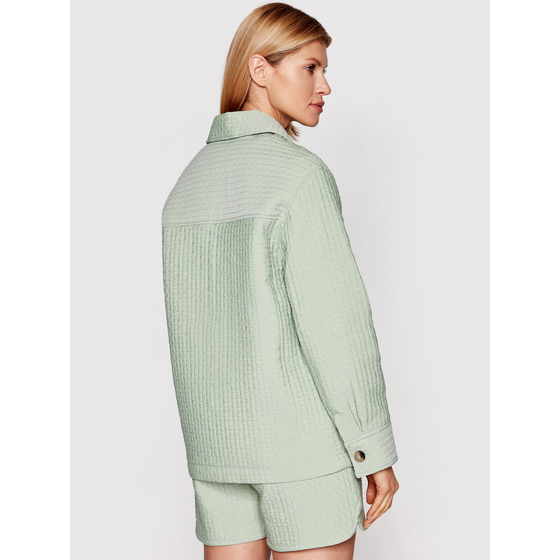 Samsøe Samsøe Geacă Ember F21100170 Verde Regular Fit - Pled.ro